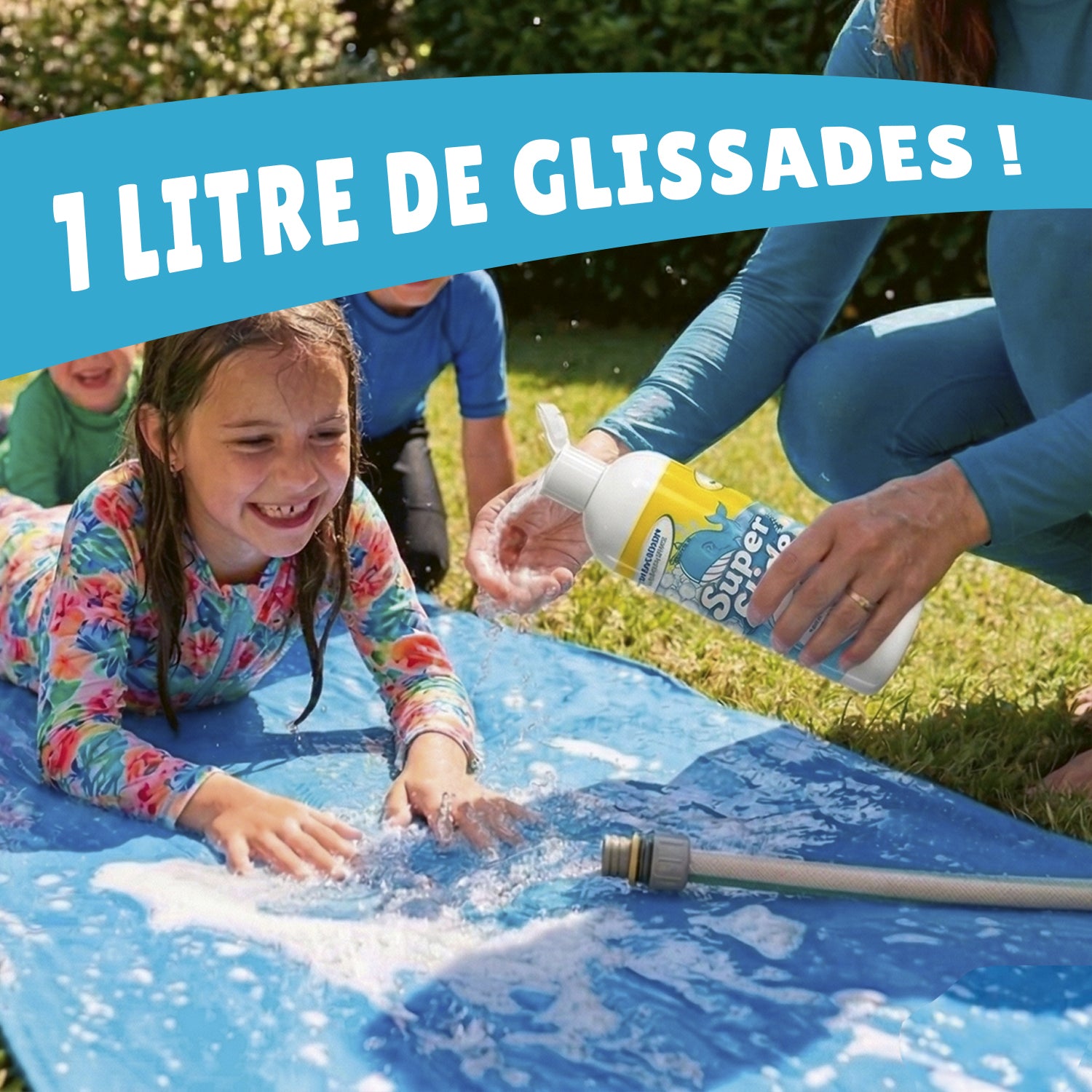 Ventriglisse Battle 10 mètres + 2 Bodyboards + Savon Naturel 1 litre – Pack Complet