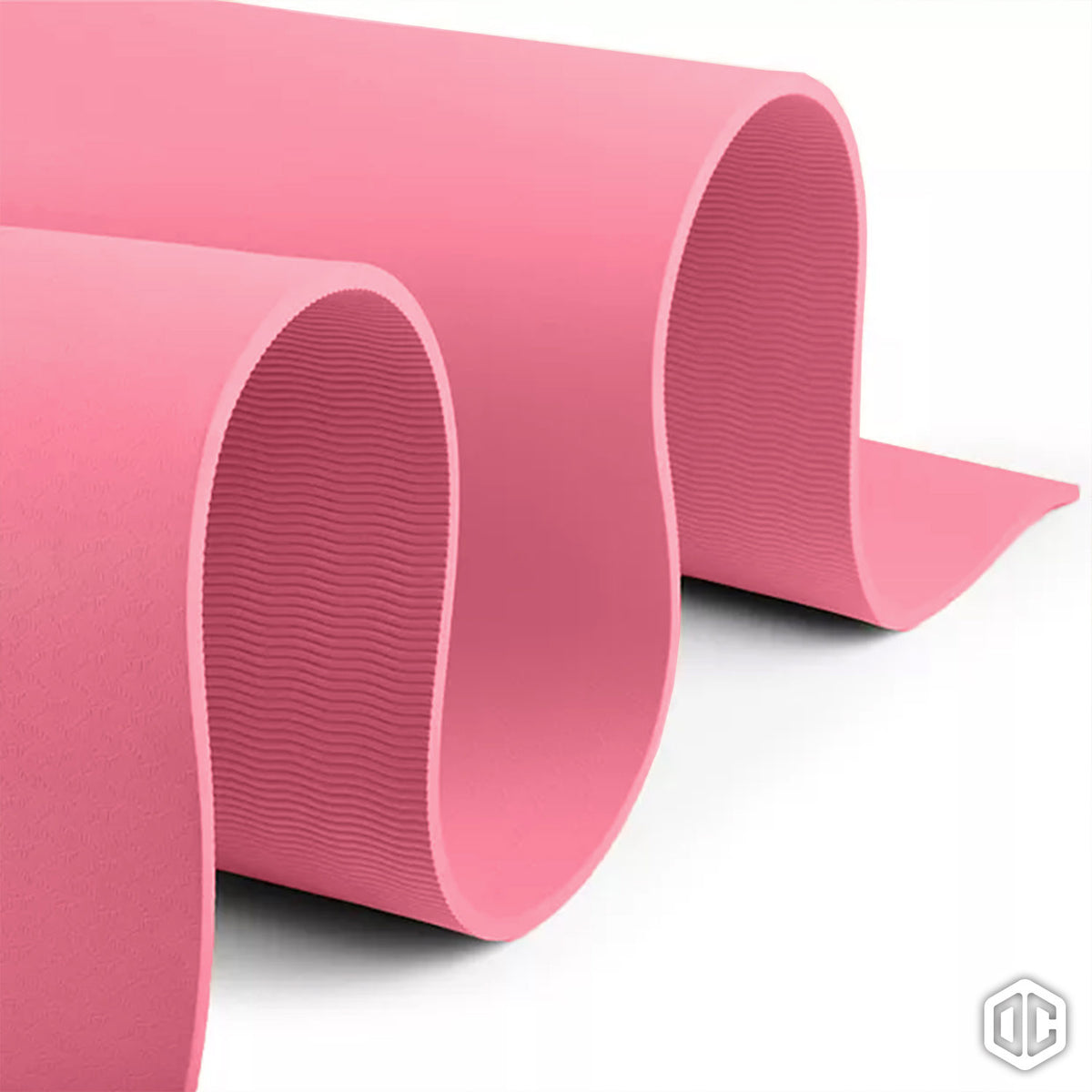 Grand Tapis de Gymnastique & Yoga Rose 200 x 140 cm - Mousse TPE Épaisse 1 cm Antidérapante