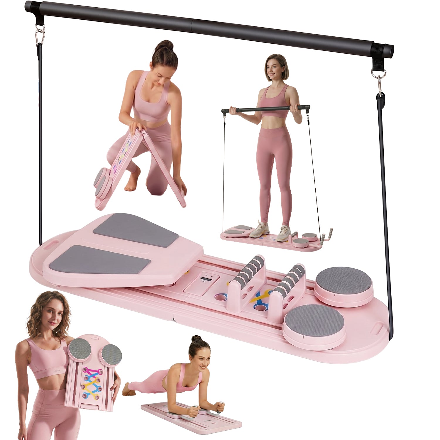 Planche Pilates Reformer Pro Saha® – Rose