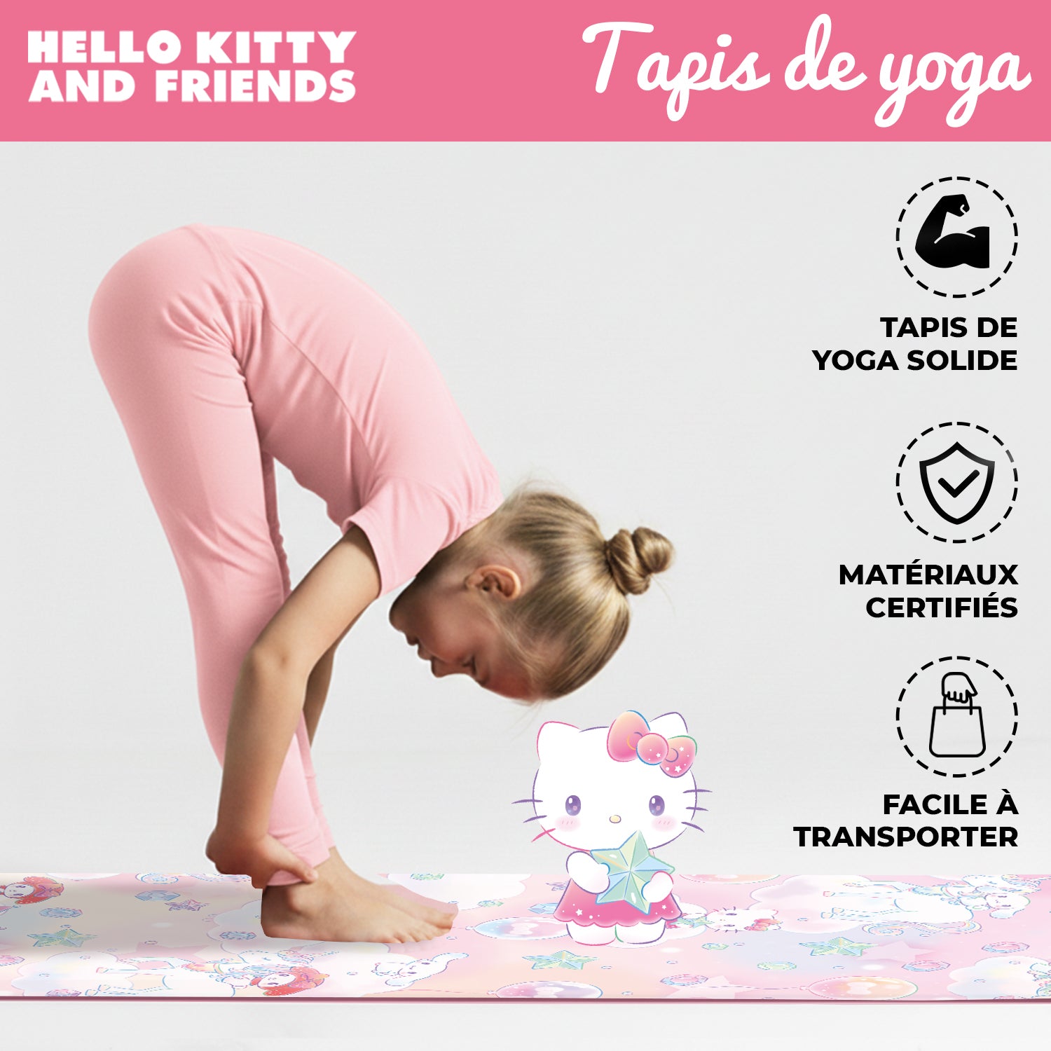 Tapis de Yoga Hello Kitty®