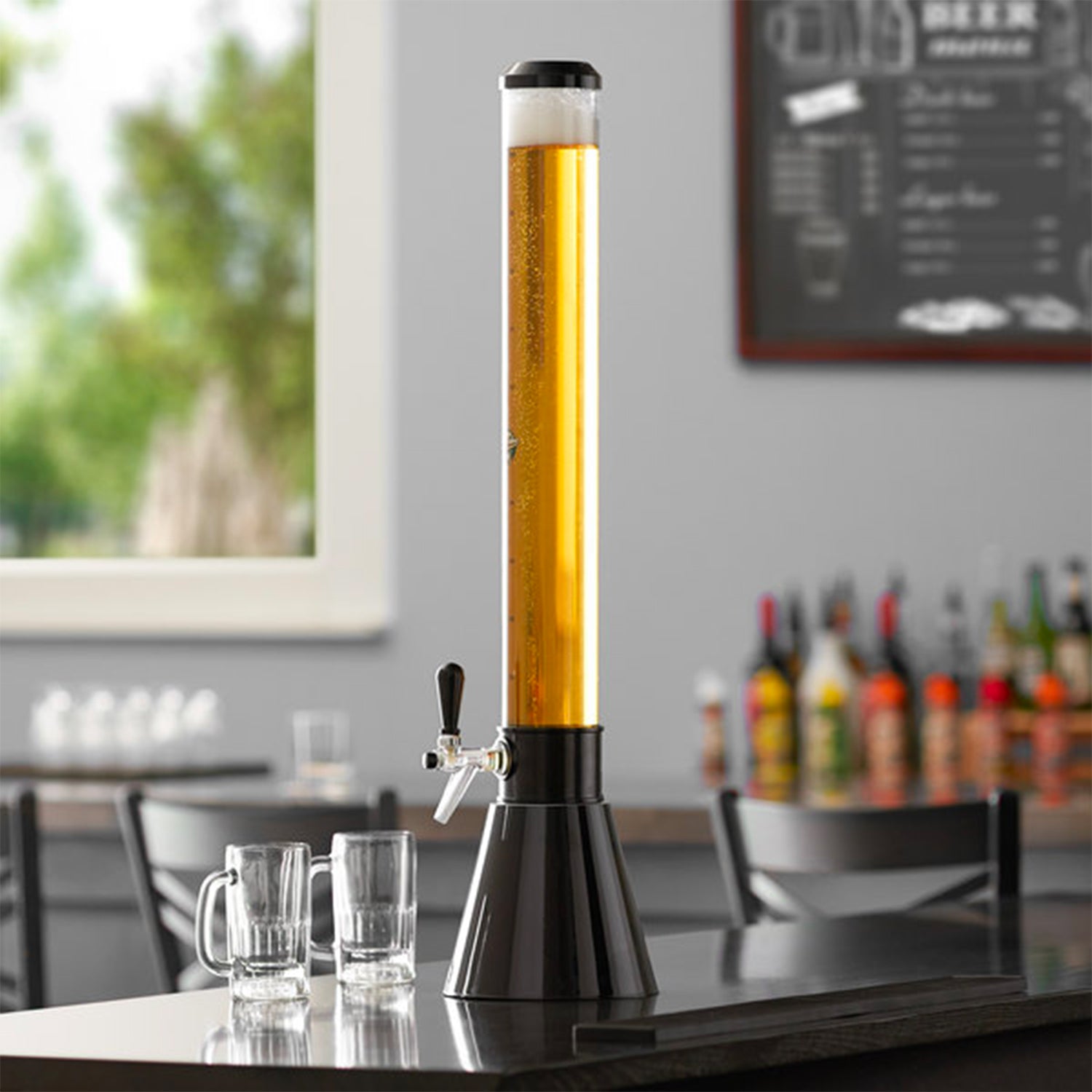 thumbnail: Jago 3,5 Liter Giraffe Biertoren Drankdispenser - Set Van 3 Stuks, Incl. Kraan, Perfect Voor Feest En Barbecue