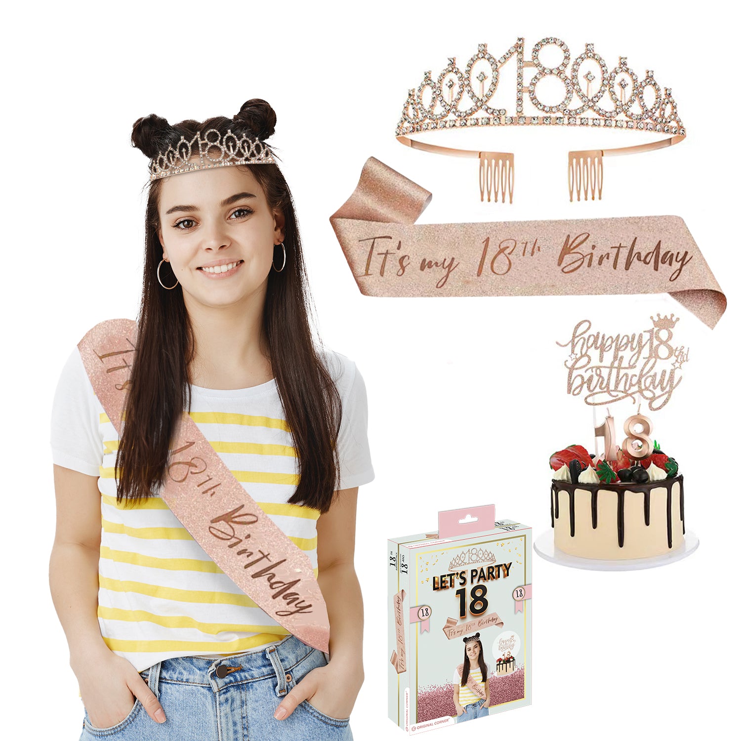 Pack Anniversaire 18 ans