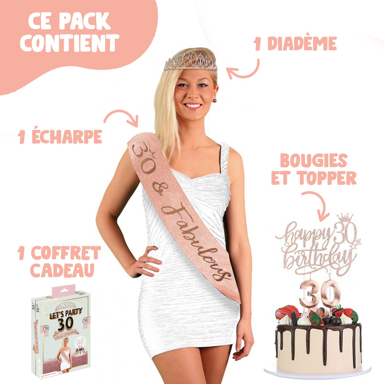 Pack Anniversaire 30 ans