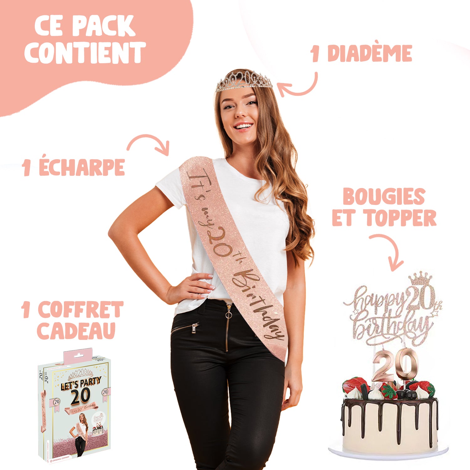 Pack Anniversaire 20 ans