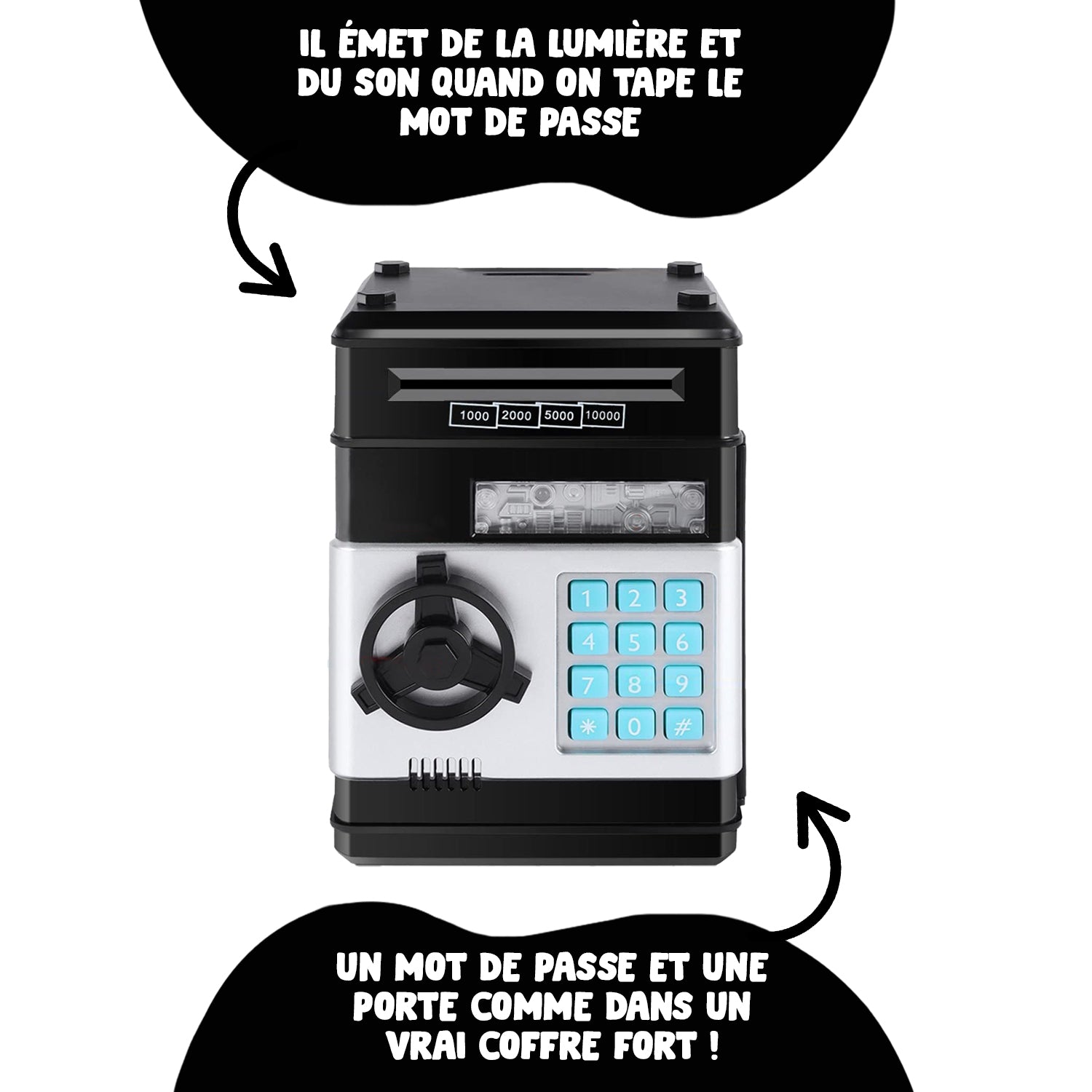 Tirelire Coffre Fort