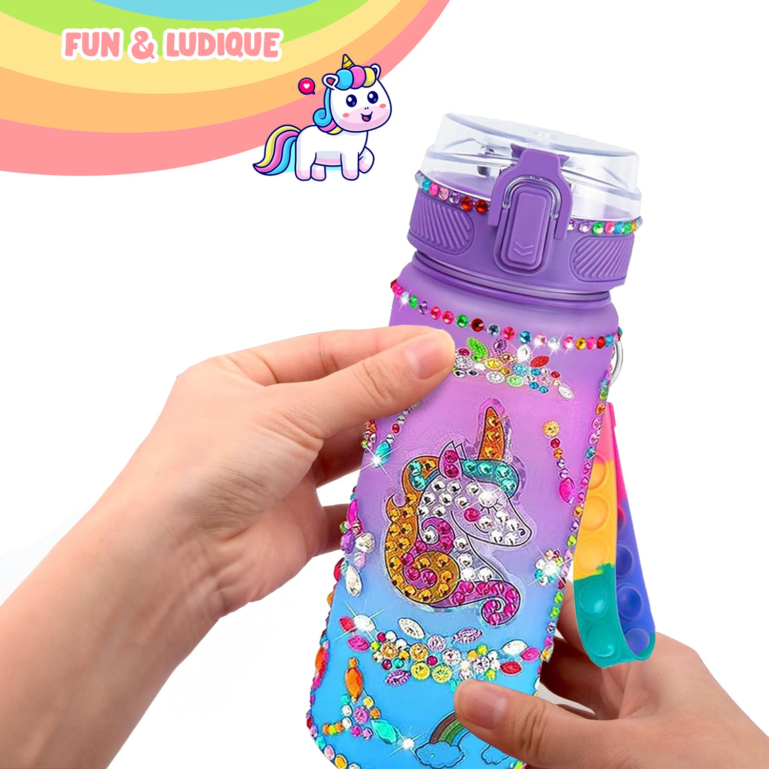 Gourde Personnalisable Licorne