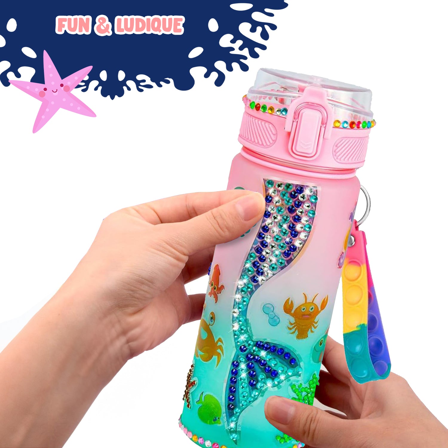 Gourde Personnalisable Sirène