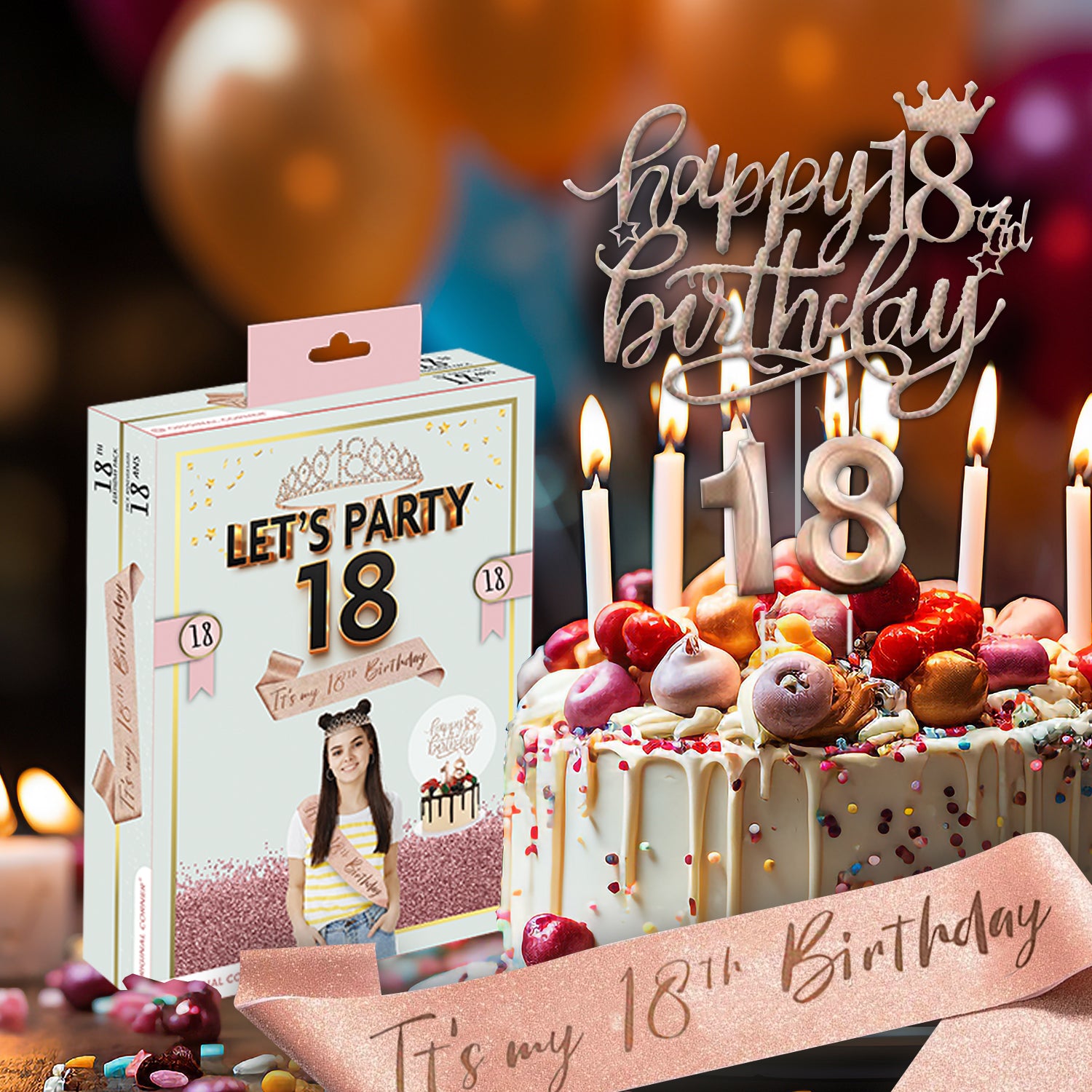 Pack Anniversaire 18 ans