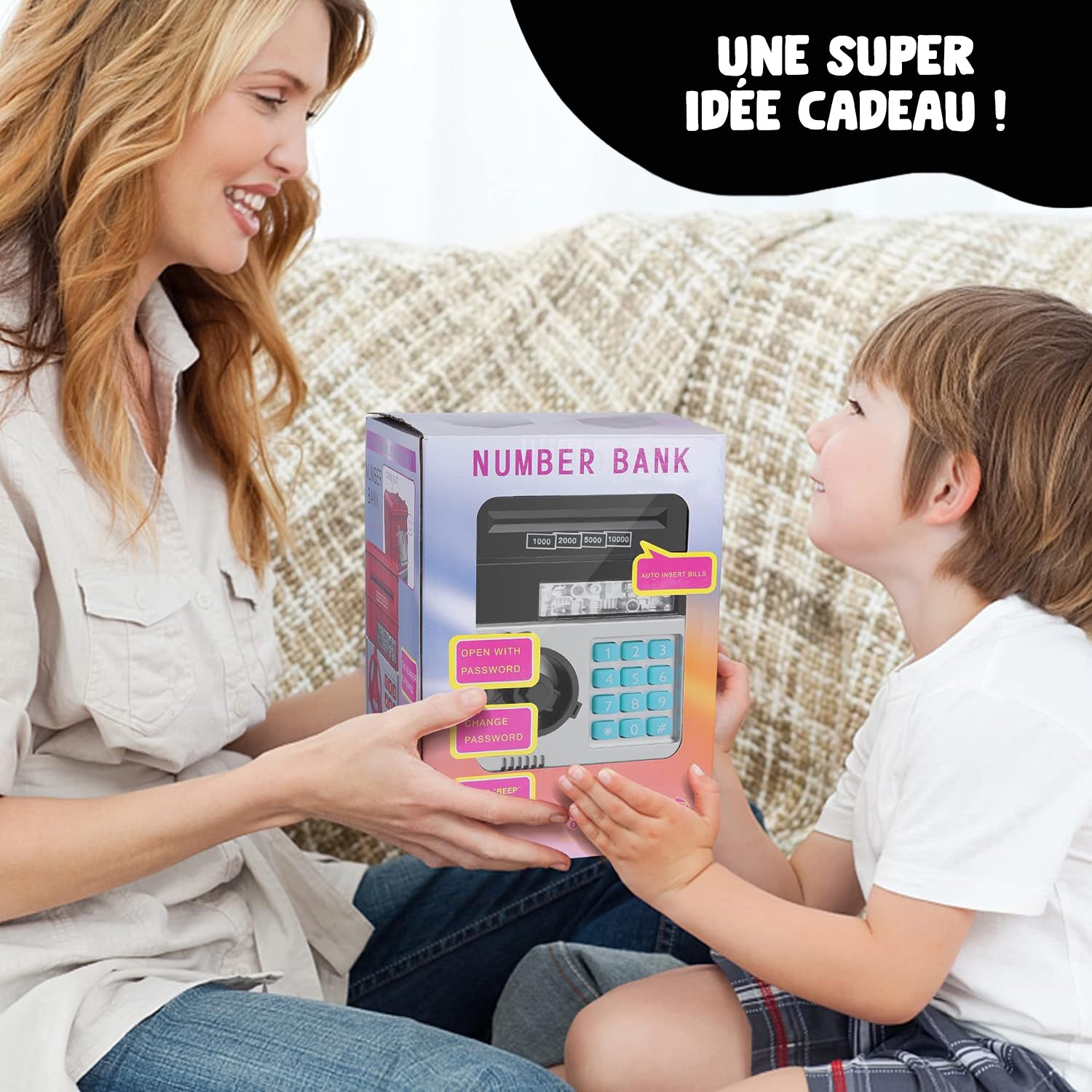 Tirelire Coffre Fort