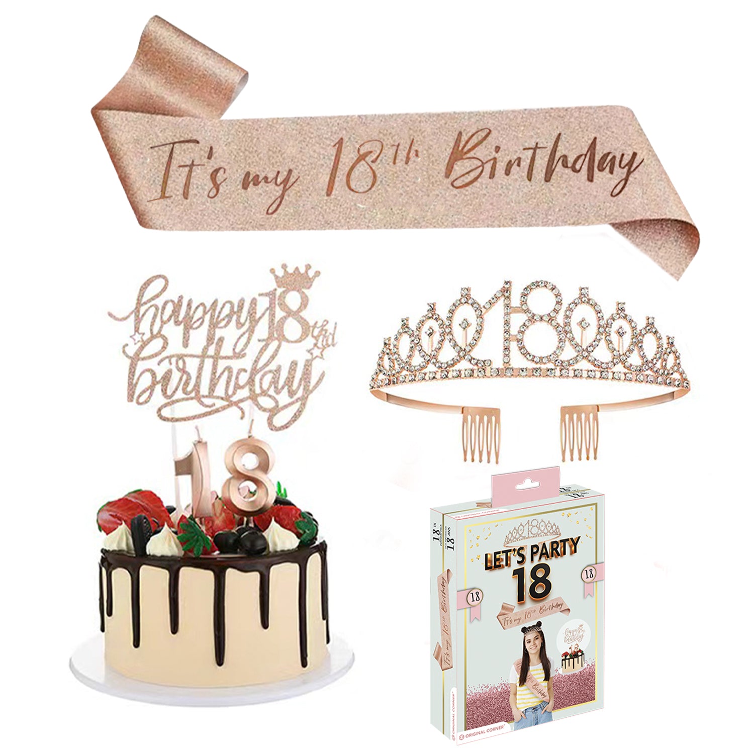 Pack Anniversaire 18 ans
