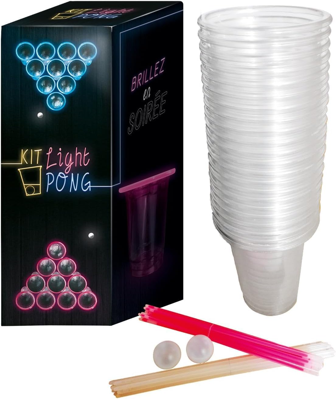Kit Beer Pong Lumineux