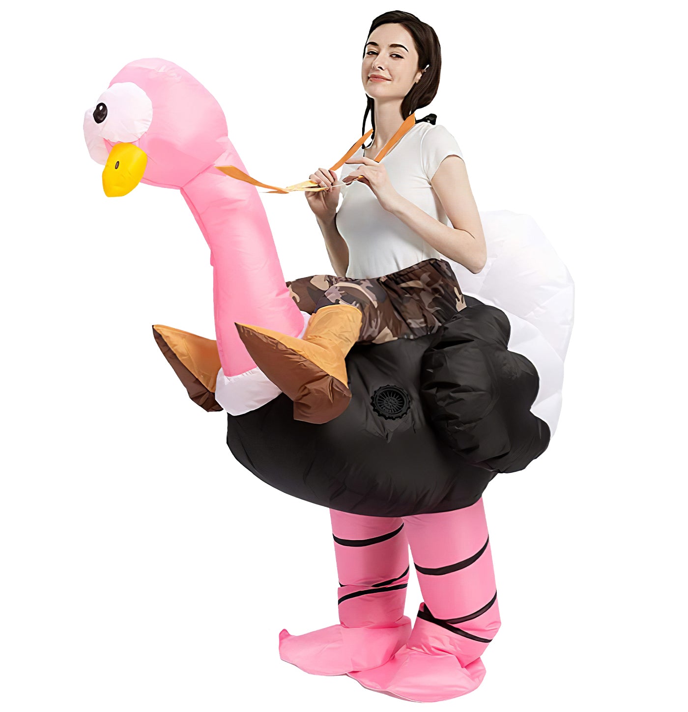 Costume gonflable Autruche