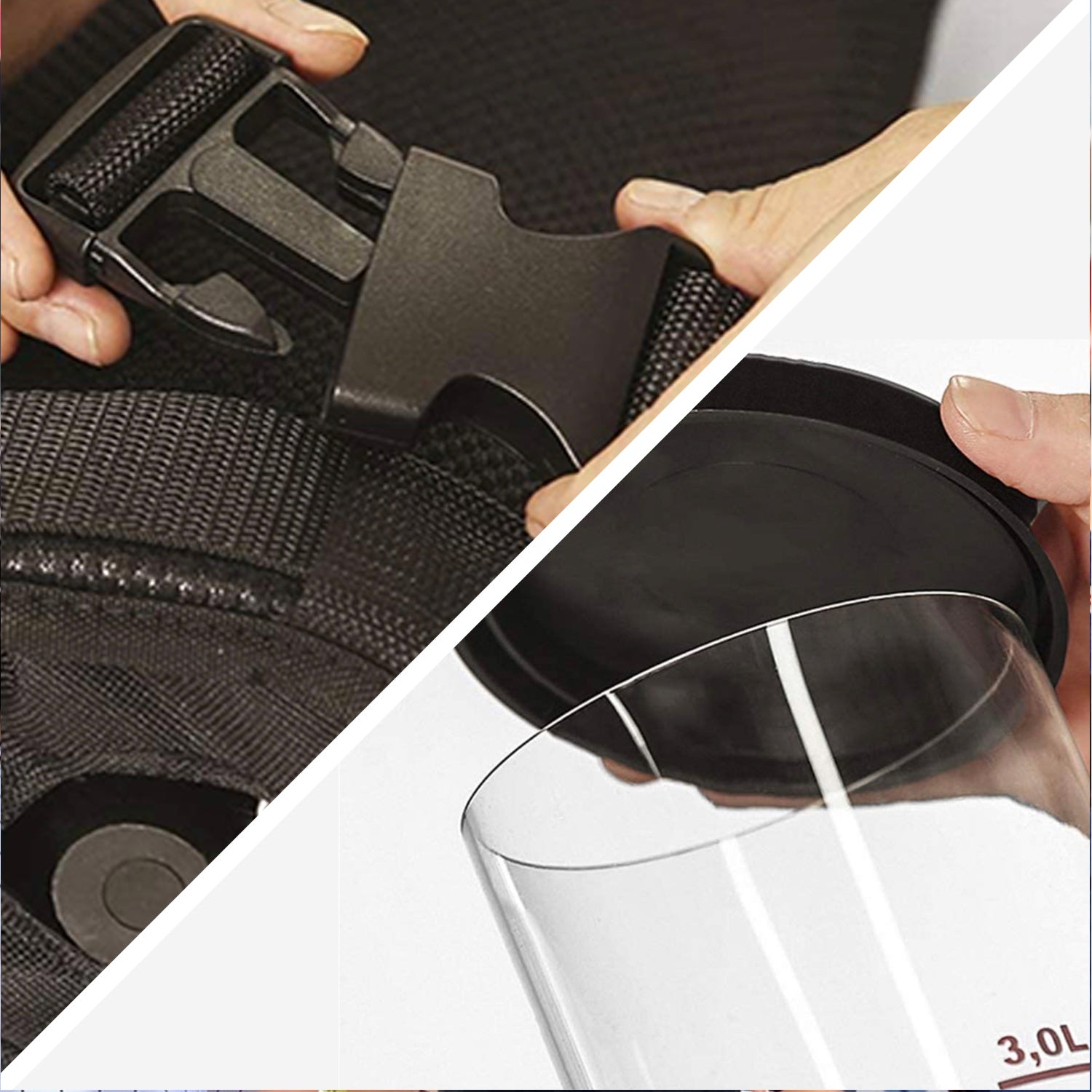 Girafes à Bière Jet Pack 2 x 3 litres + 20 Cups