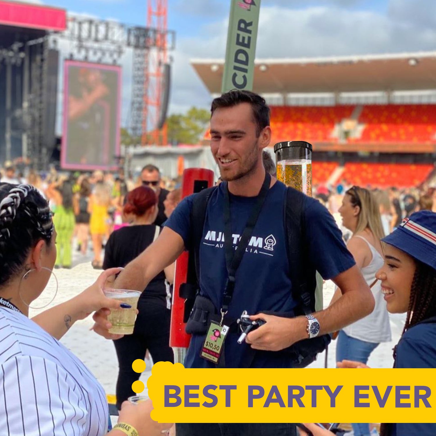 Girafes à Bière Jet Pack 2 x 3 litres + 20 Cups