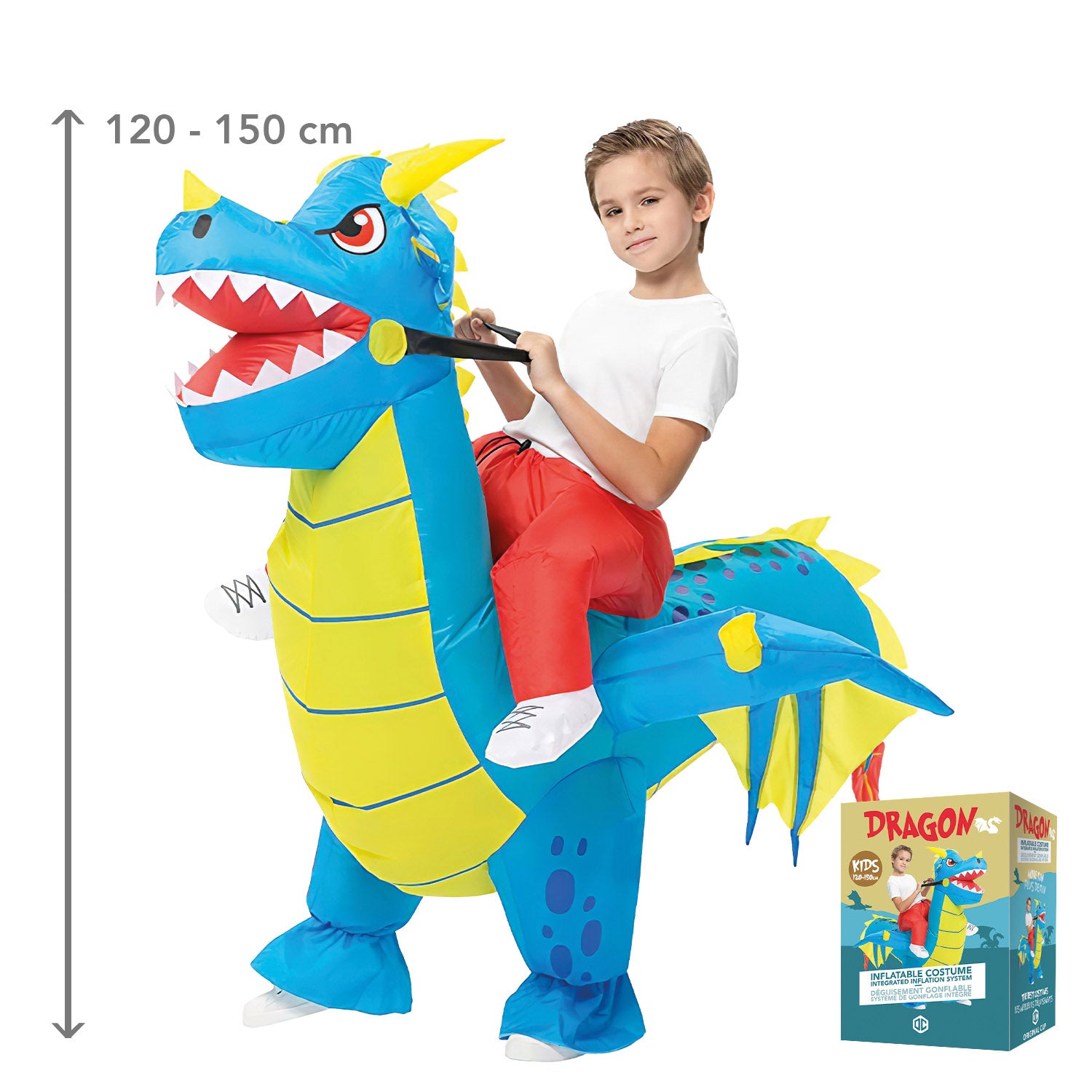 Costume Gonflable Enfant (120 - 150 cm) – Dragon