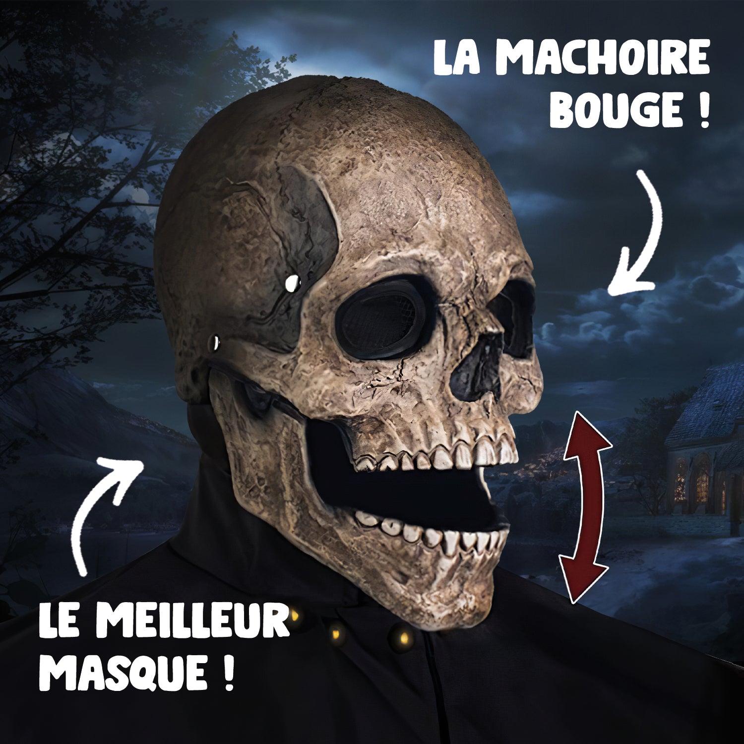 Masque Halloween Skull