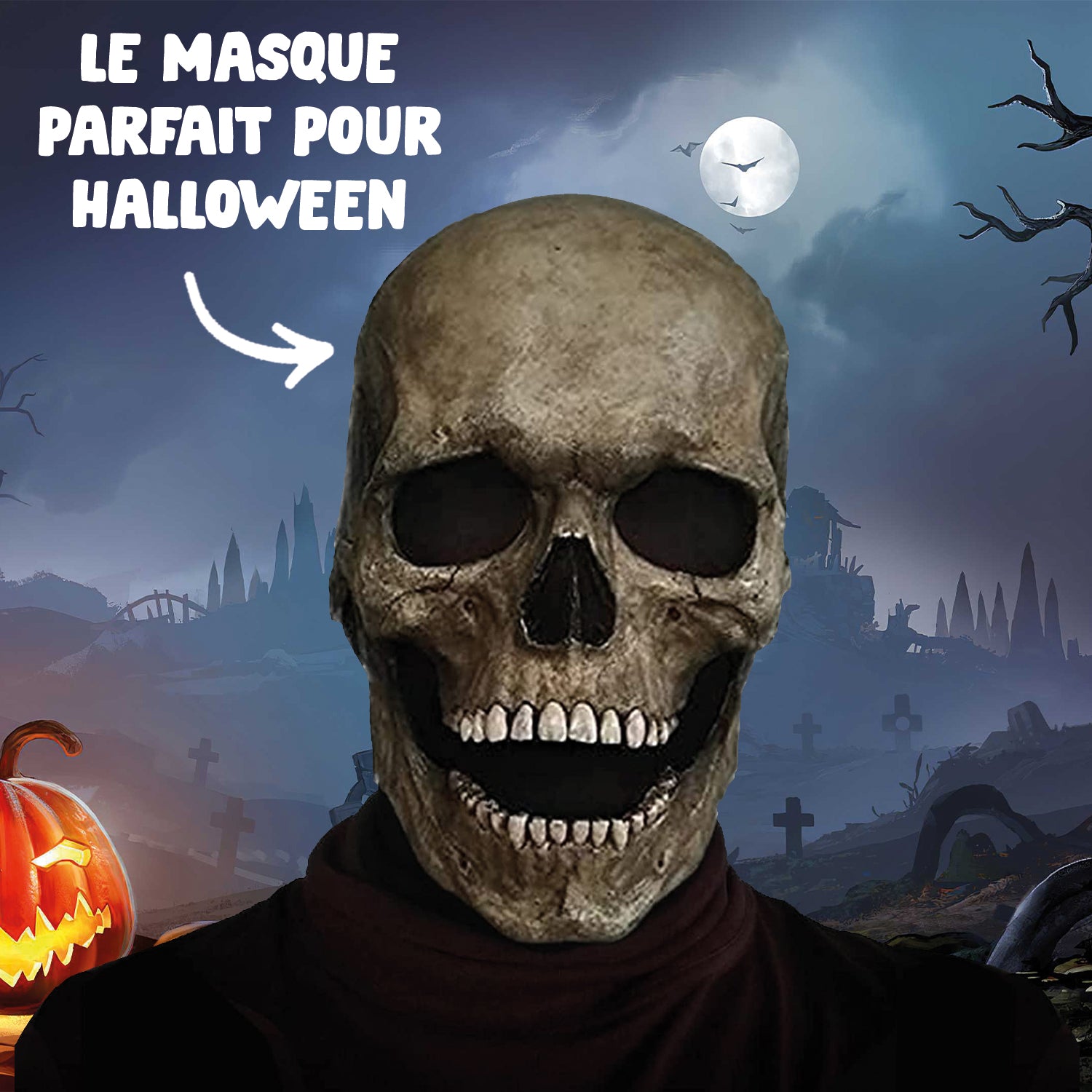 Masque Halloween Skull