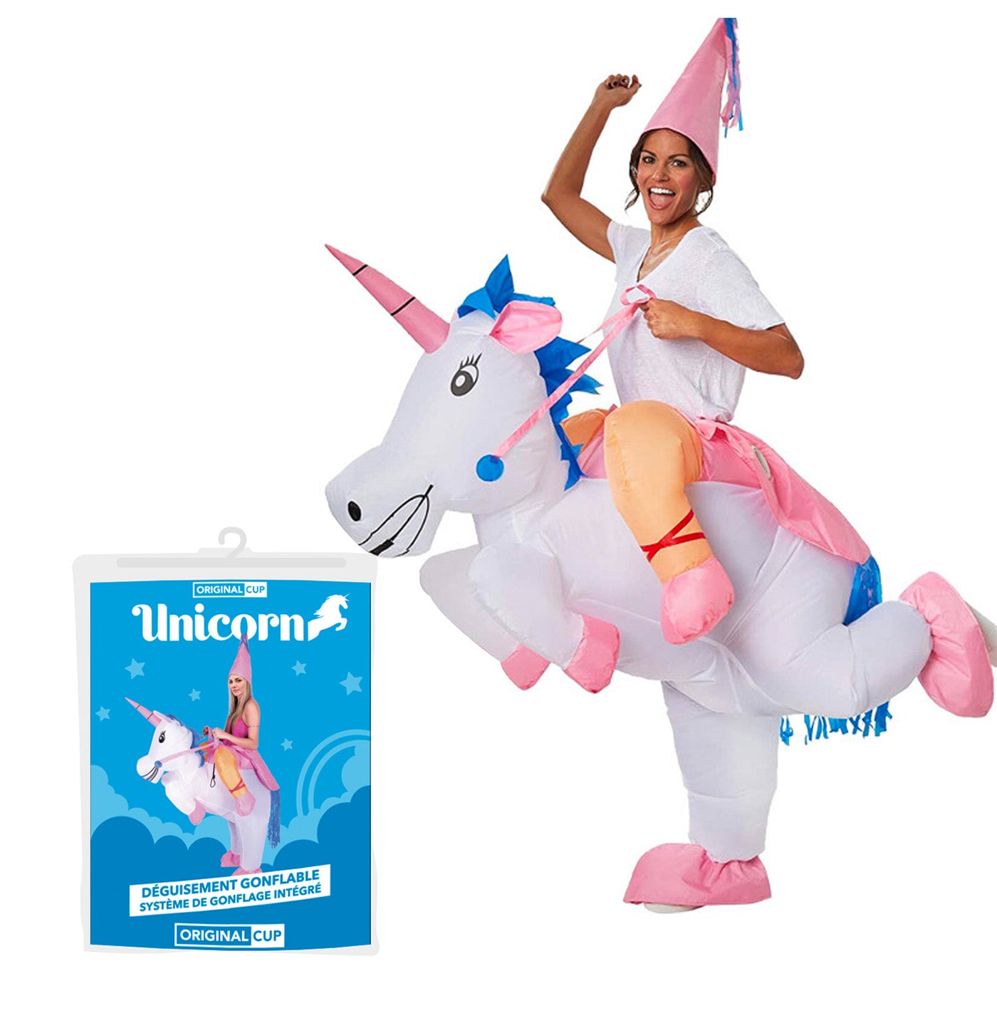 Costume gonflable Licorne
