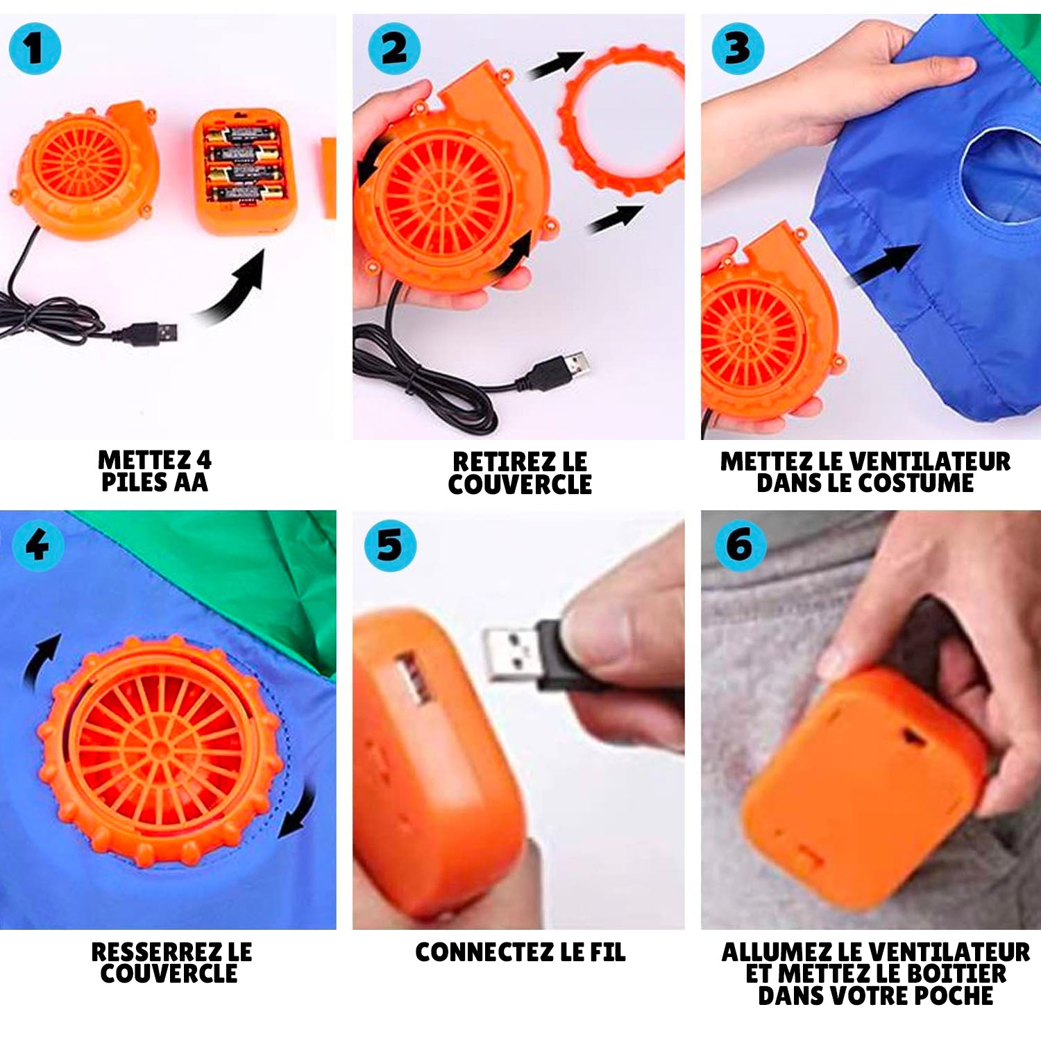 Costume Gonflable Adulte – Licorne