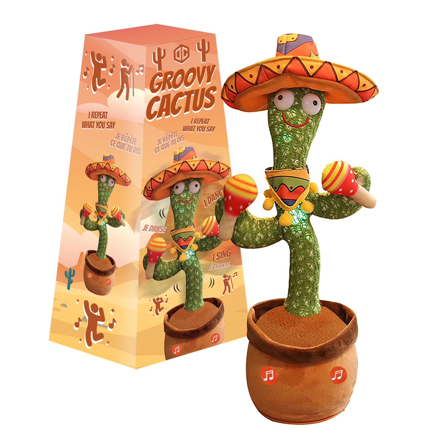 Peluche Dansante – Cactus Mexico