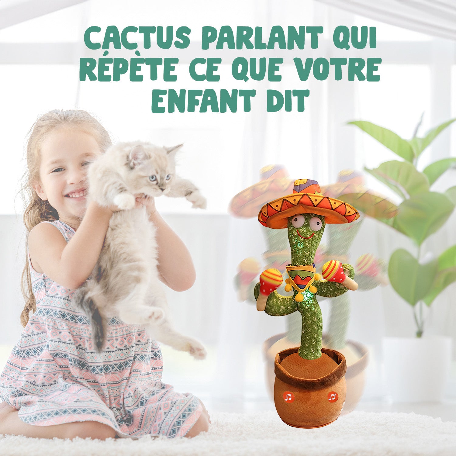 Peluche Dansante – Cactus Mexico