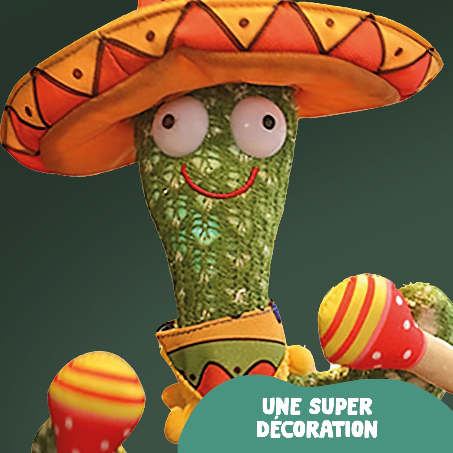 Peluche Dansante – Cactus Mexico