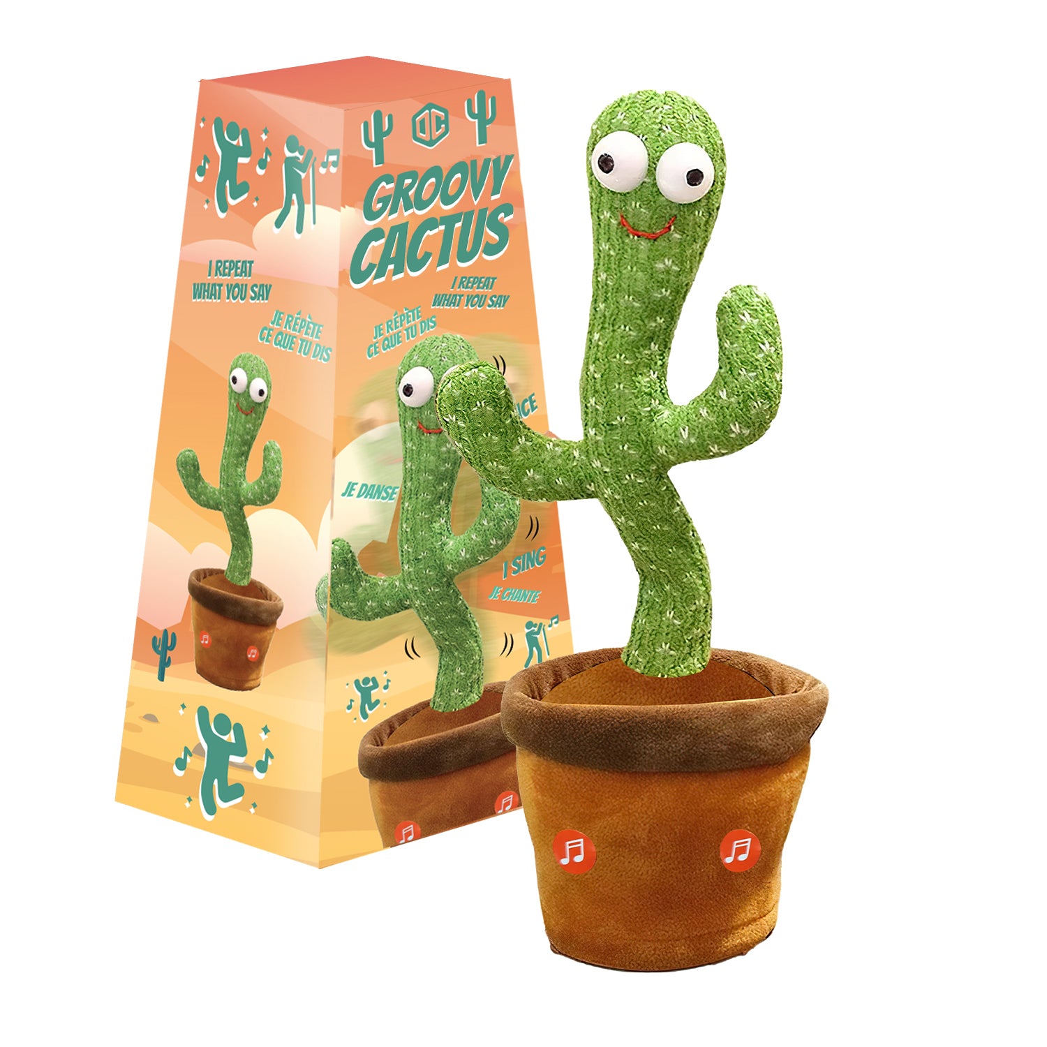 Peluche Dansante – Cactus