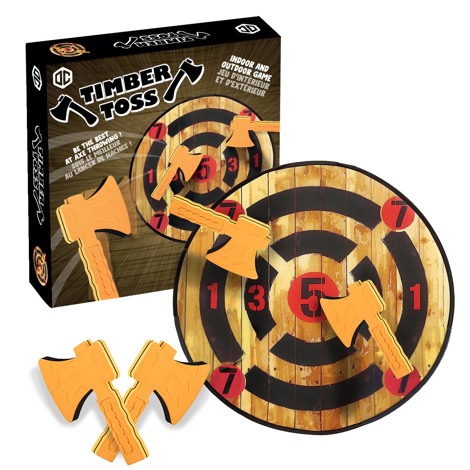 Timber Toss - Jeu de lancer de Haches