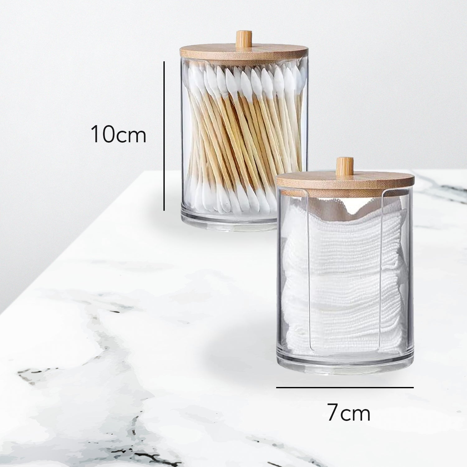 3 Boites de Rangement pour Salle de Bain