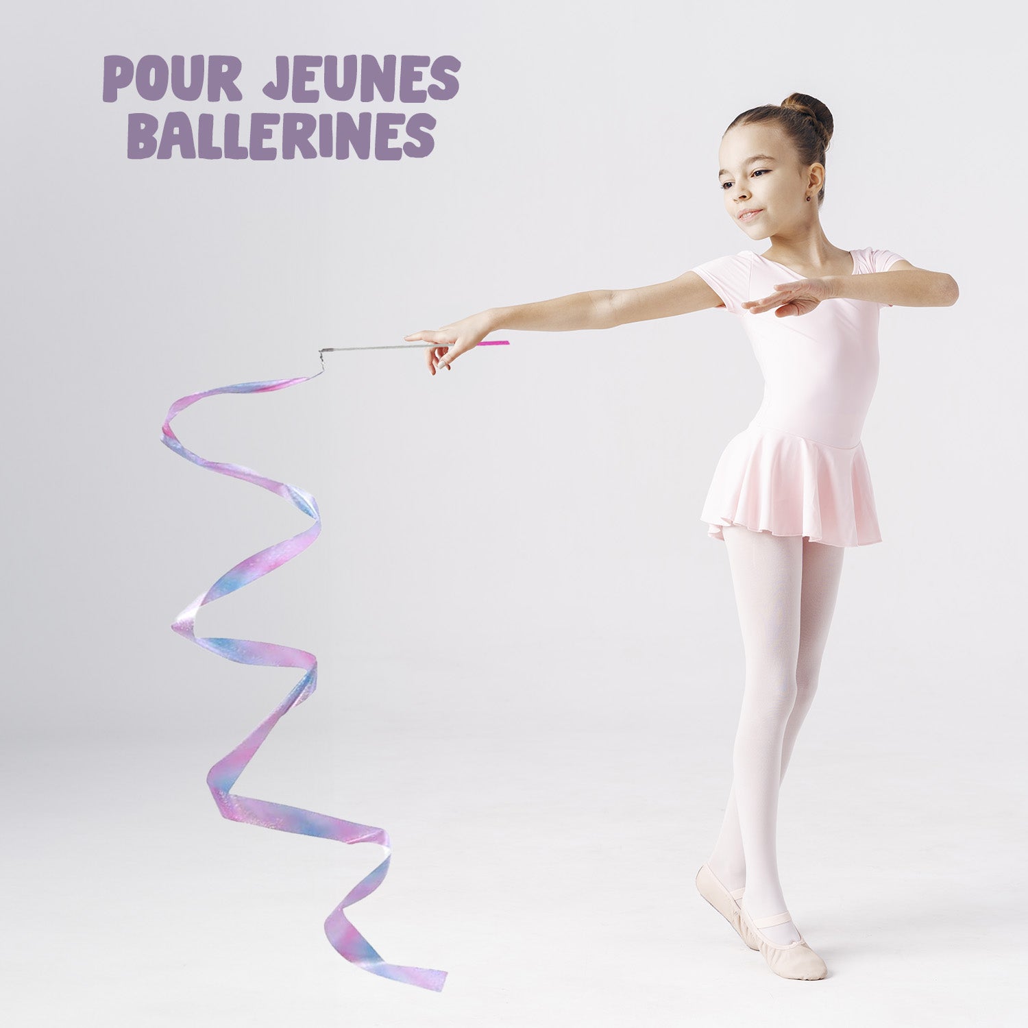 2 Rubans de Gymnastique & Danse – Roses
