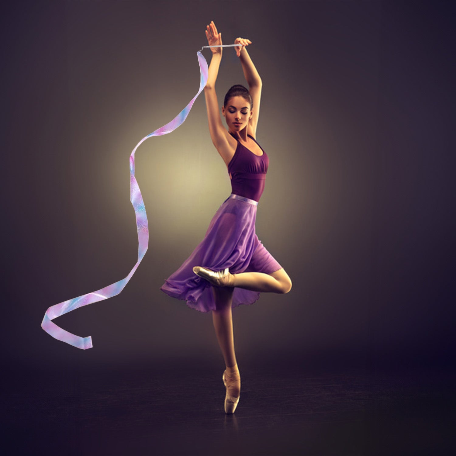 2 Rubans de Gymnastique & Danse – Roses