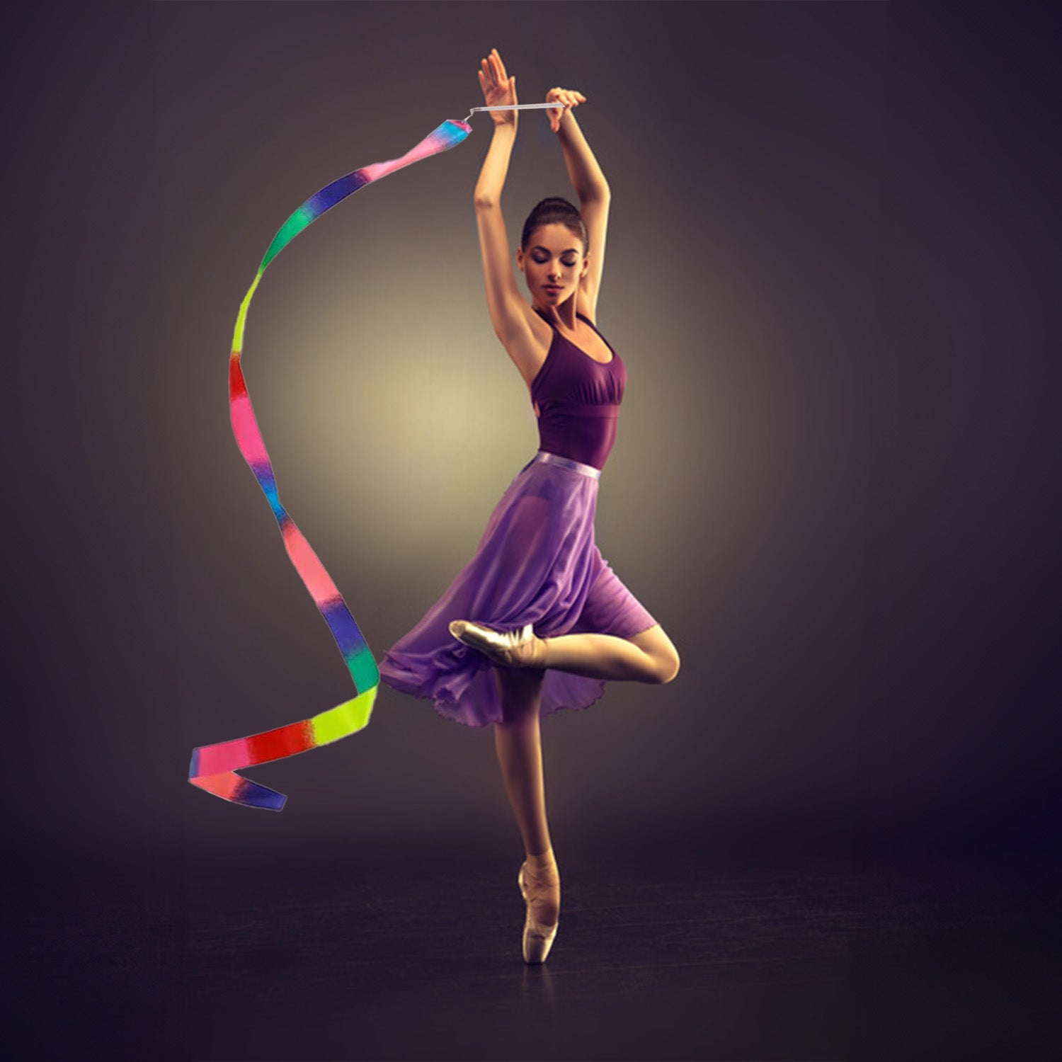 2 Rubans de Gymnastique & Danse – Multicolores