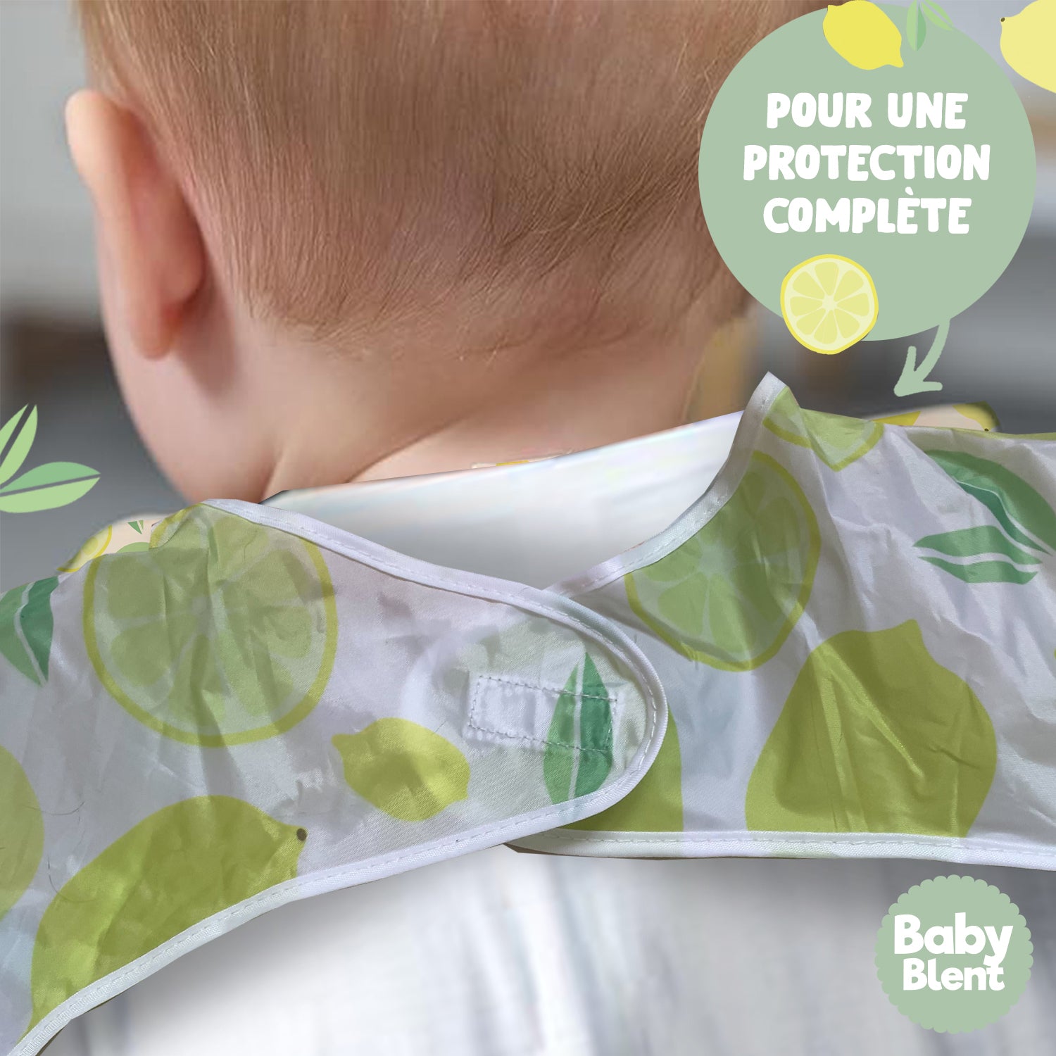 Kit Bavoir et Plateau Baby Blent