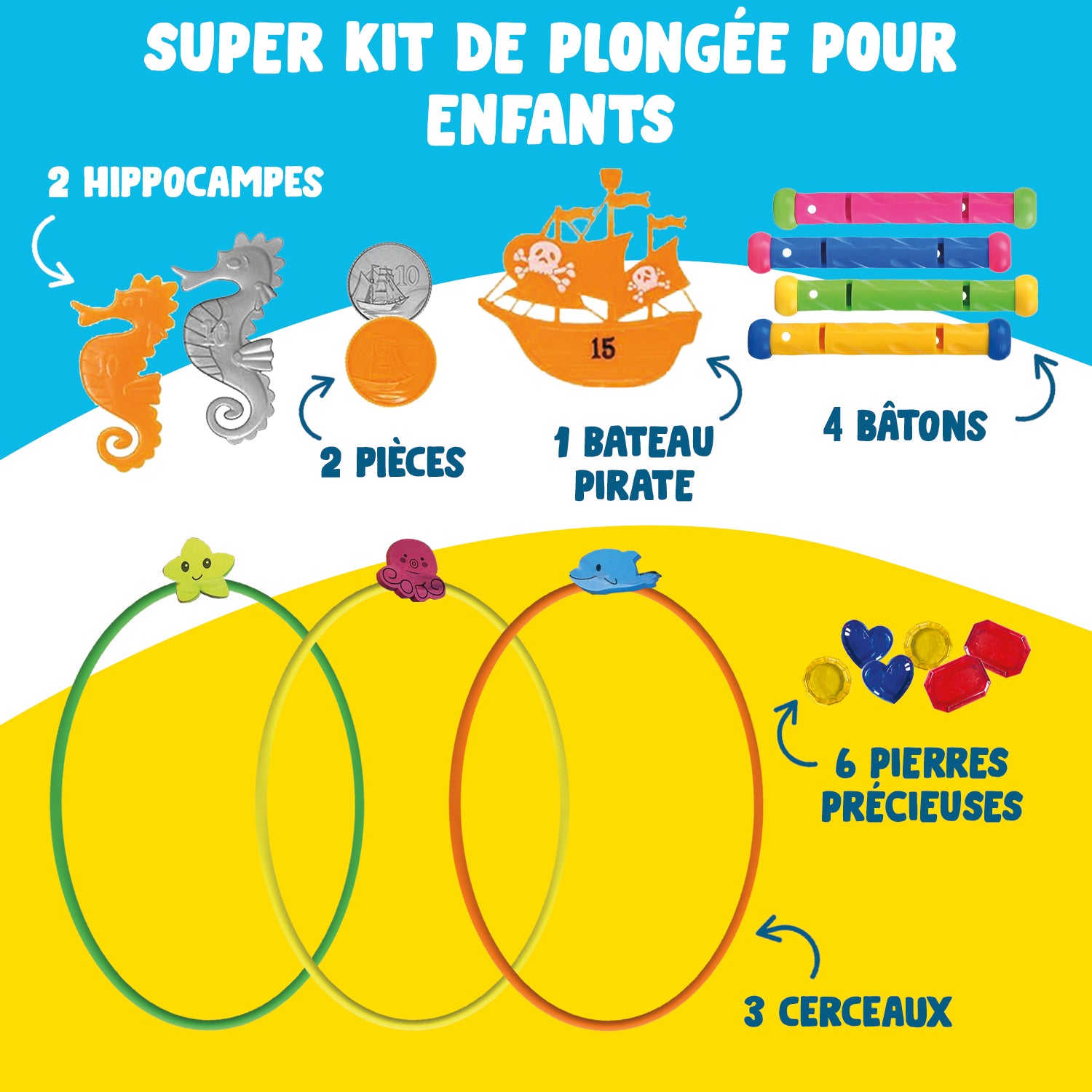 Pack de Plongée pour Enfants