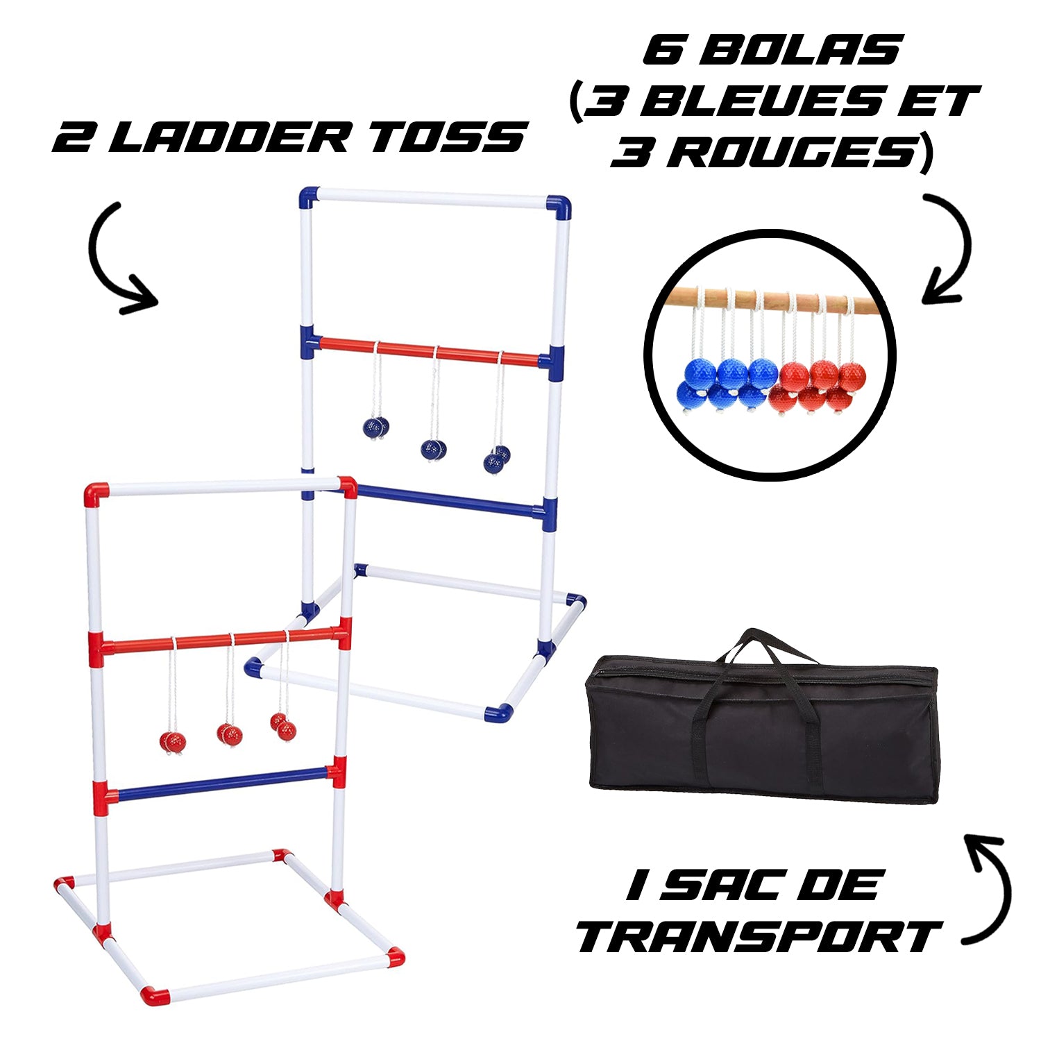Ladder Toss en Plastique