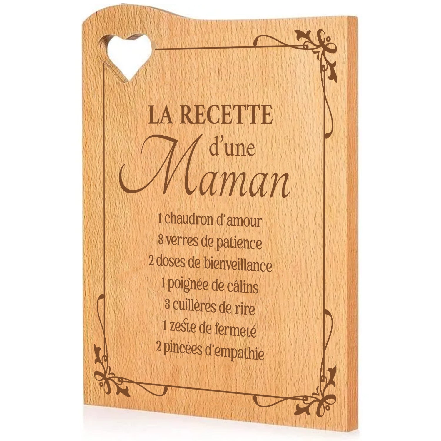 Planche à Découper Recette Maman