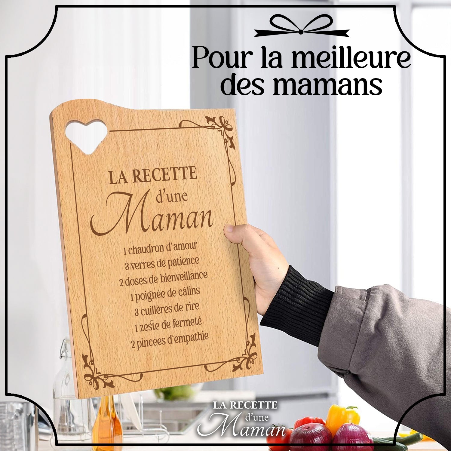 Planche à Découper Recette Maman
