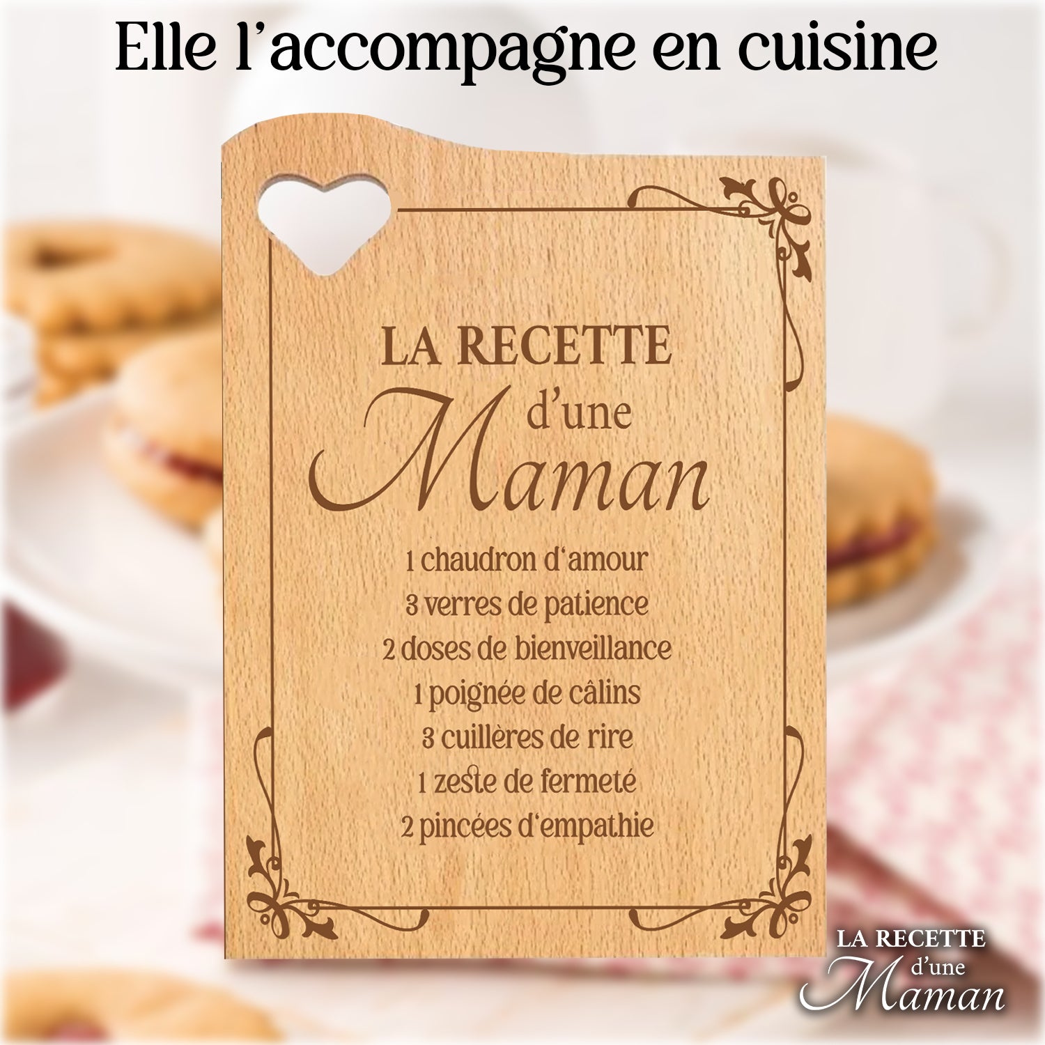 Planche à Découper Recette Maman