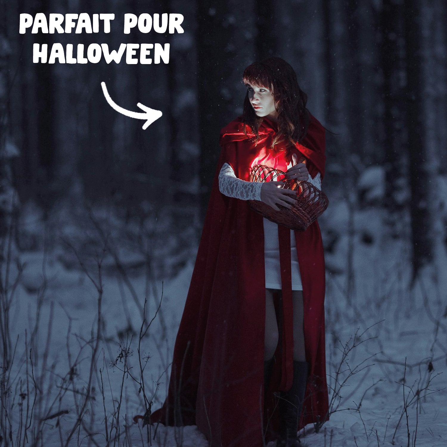 Cape de Vampire Rouge