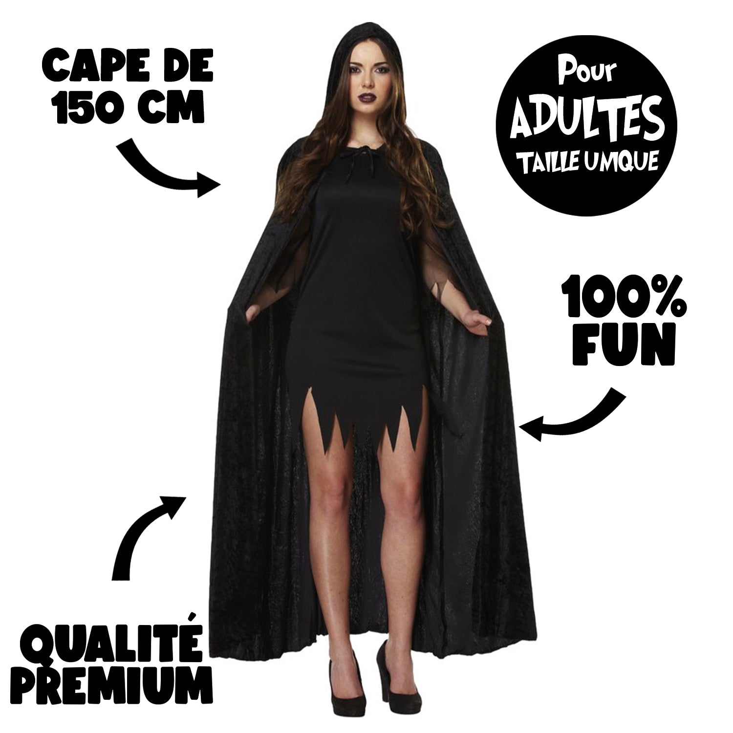 Cape de Vampire Noire