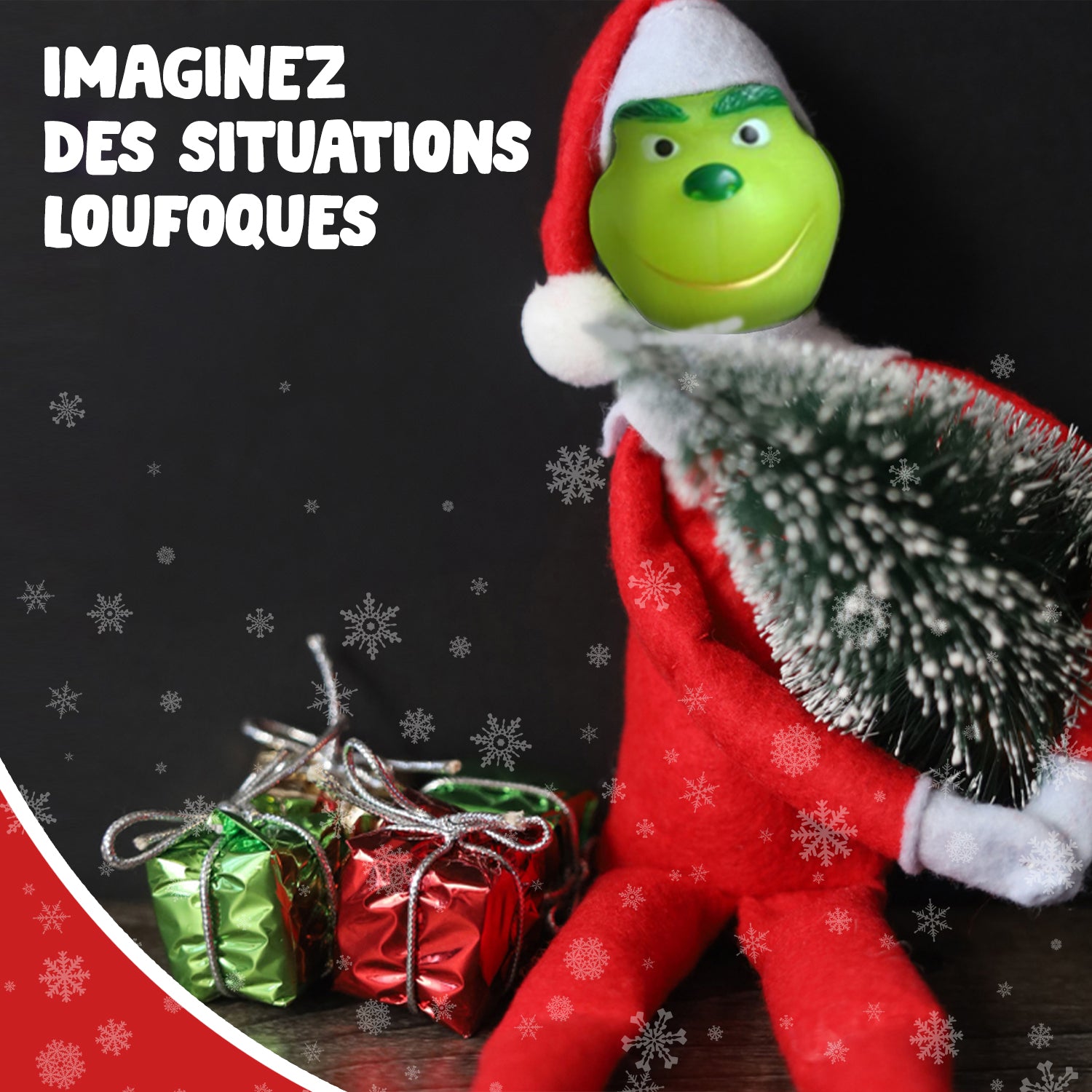 Weird Green Elf - Rouge