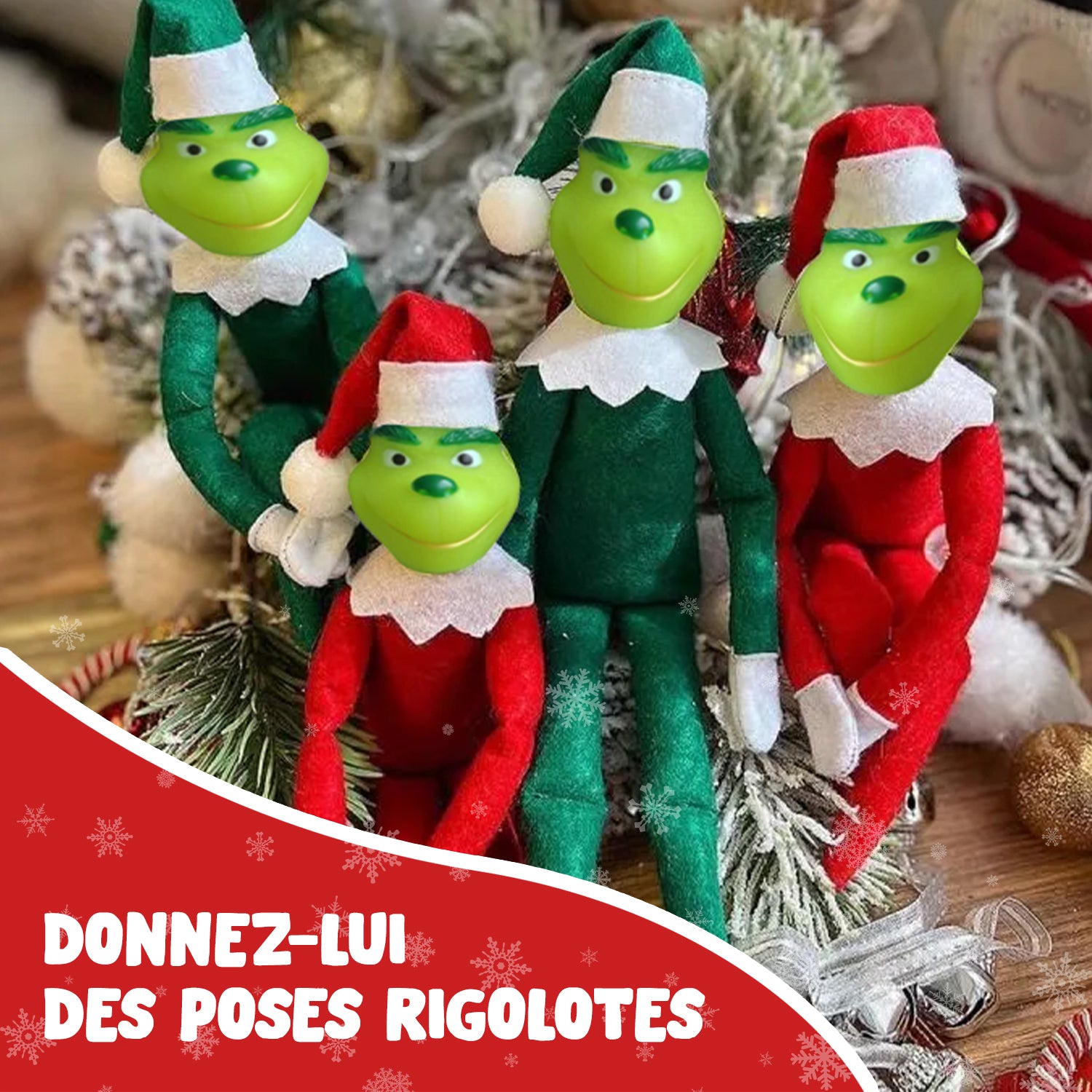 Weird Green Elf - Rouge