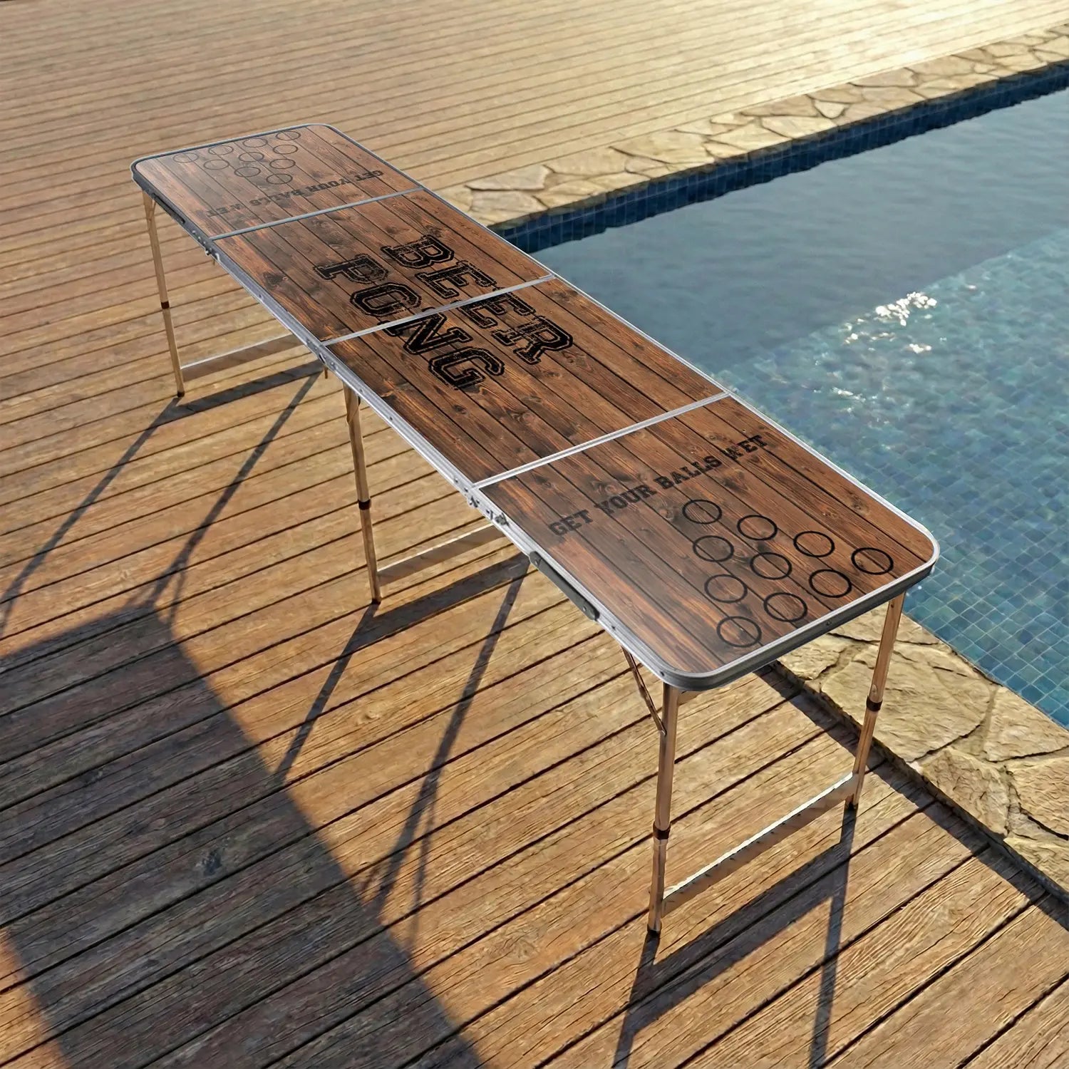 Table Beer Pong Old School