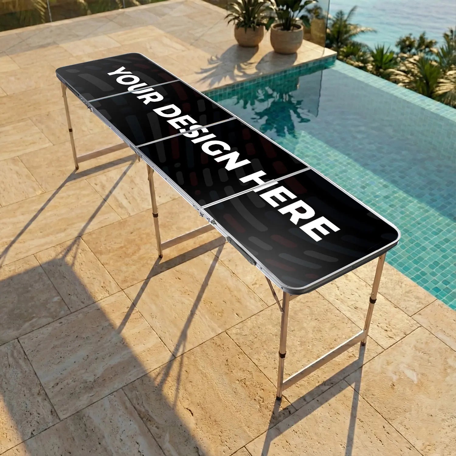 Table de Beer Pong Personnalisée