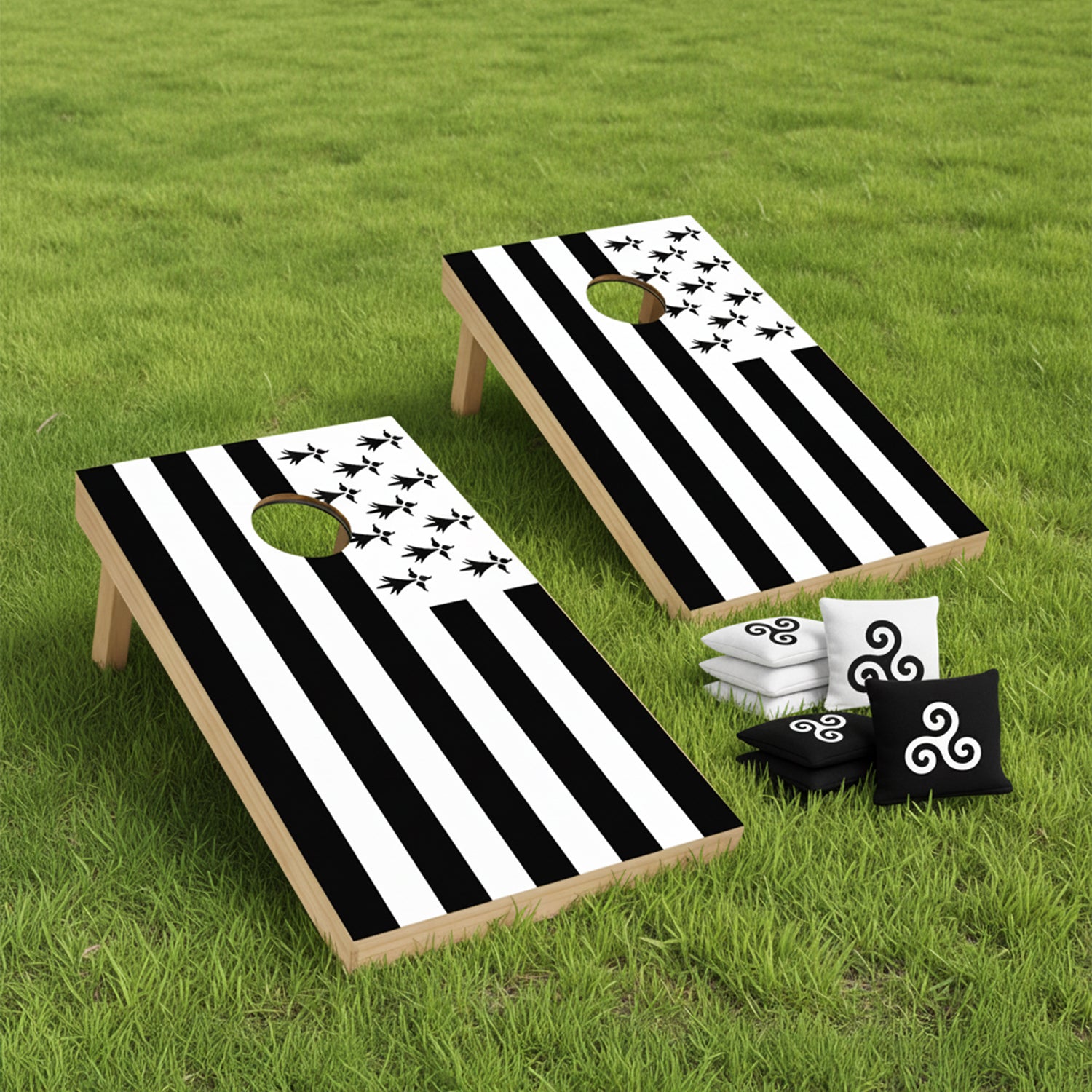 Cornhole en Bois – Bretagne