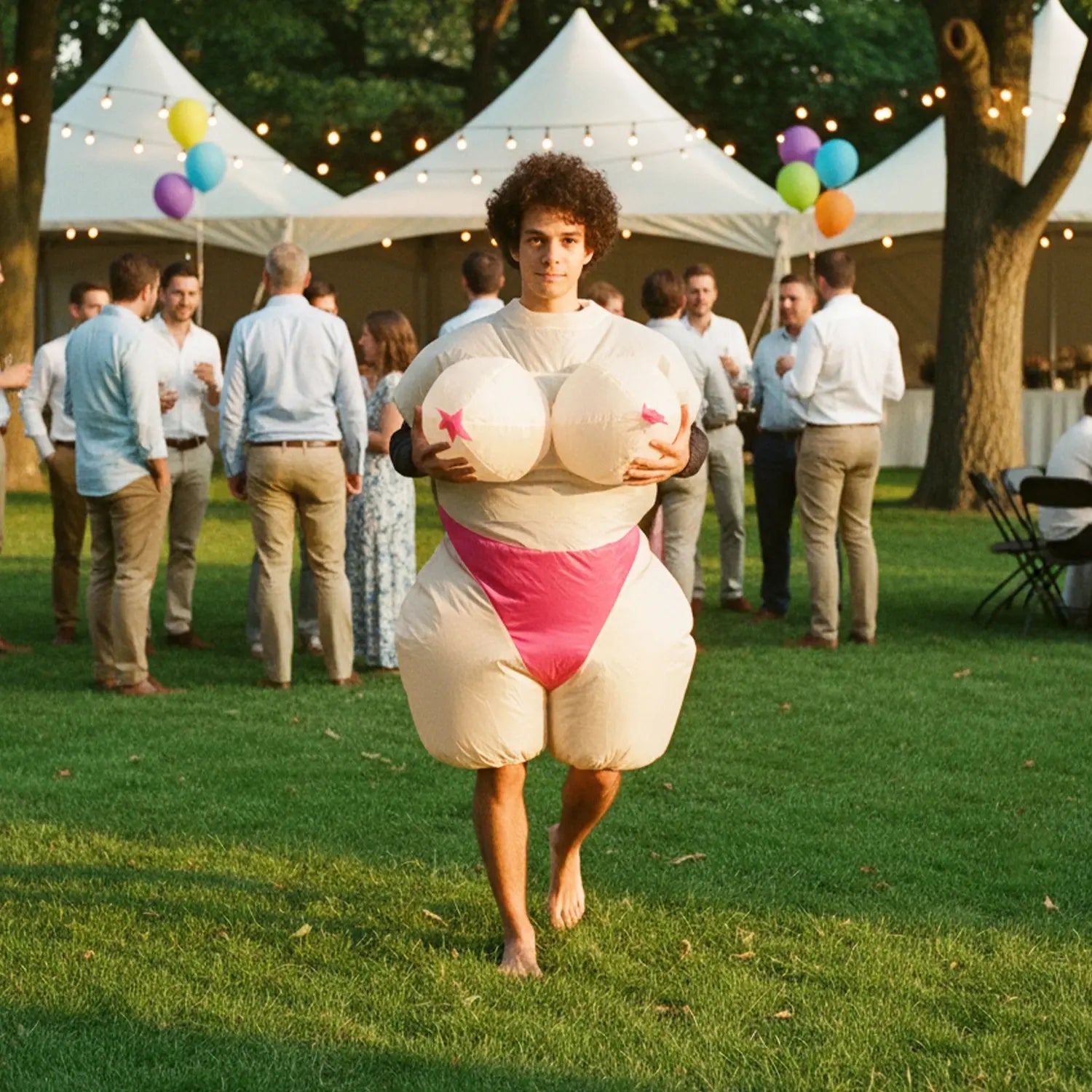 Costume gonflable Big Boobs