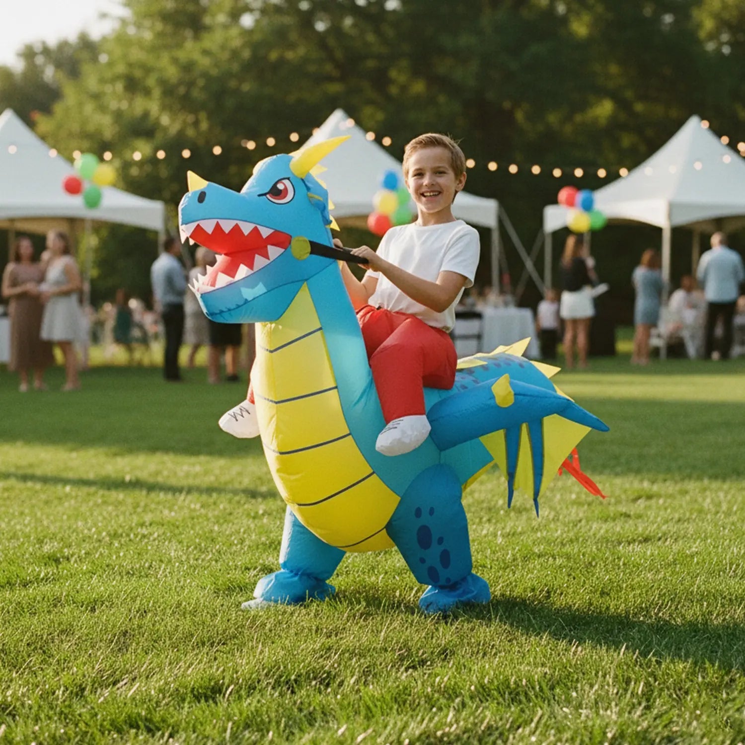 Costume gonflable Dragon pour Enfants