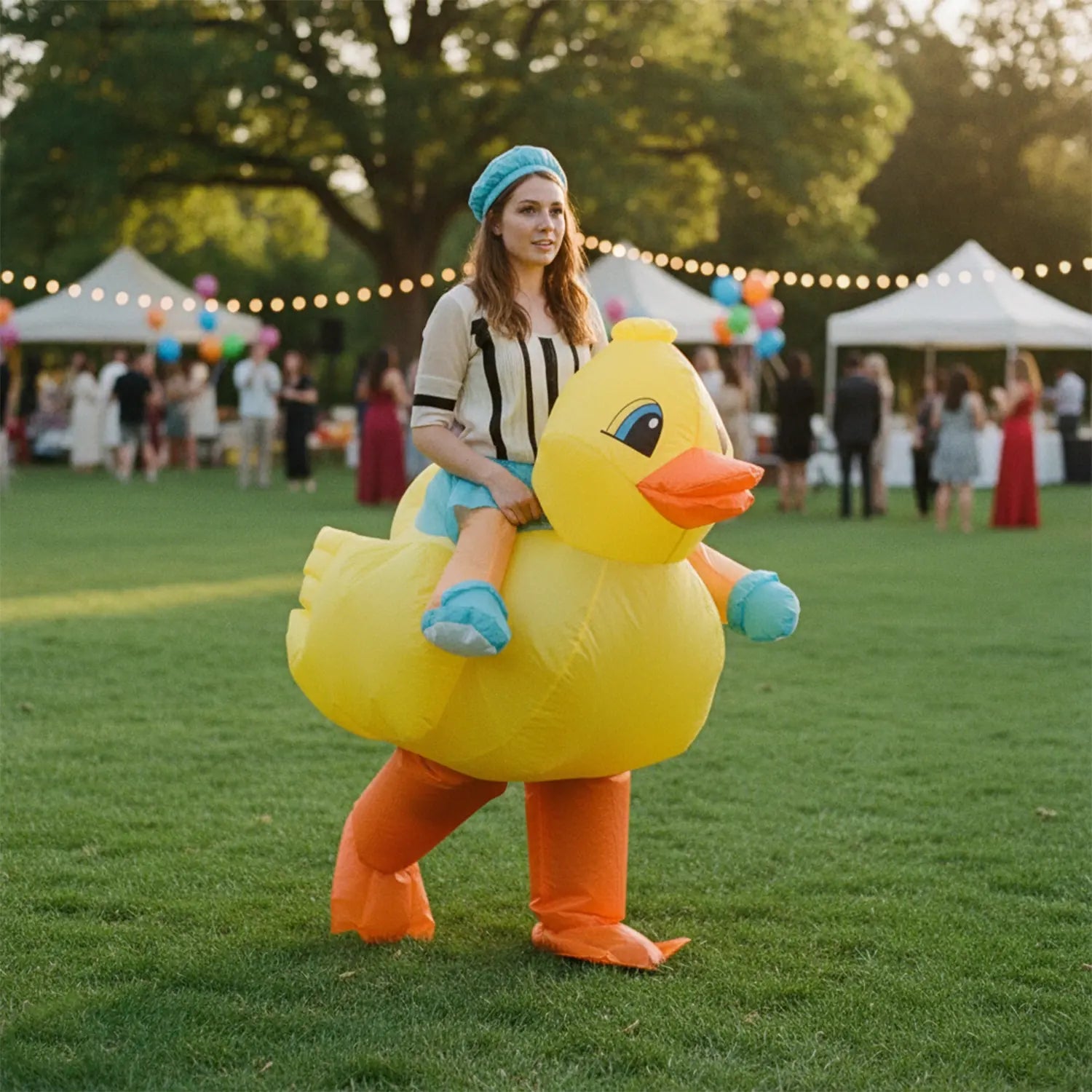 Costume gonflable Duck