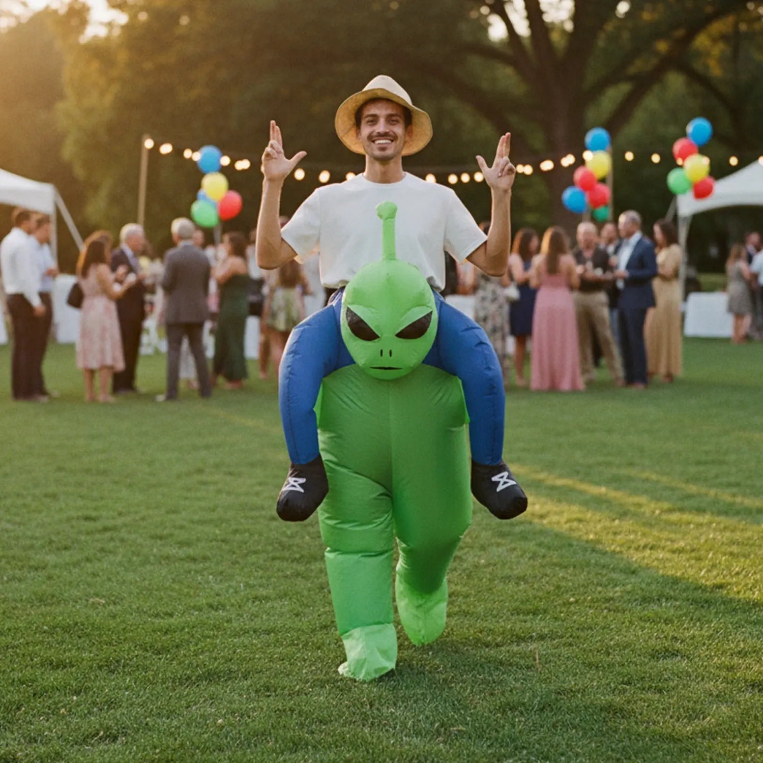 Costume gonflable Extra-Terrestre