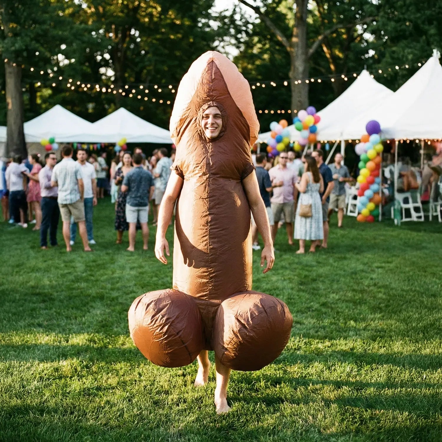 Costume gonflable Kekette Noir